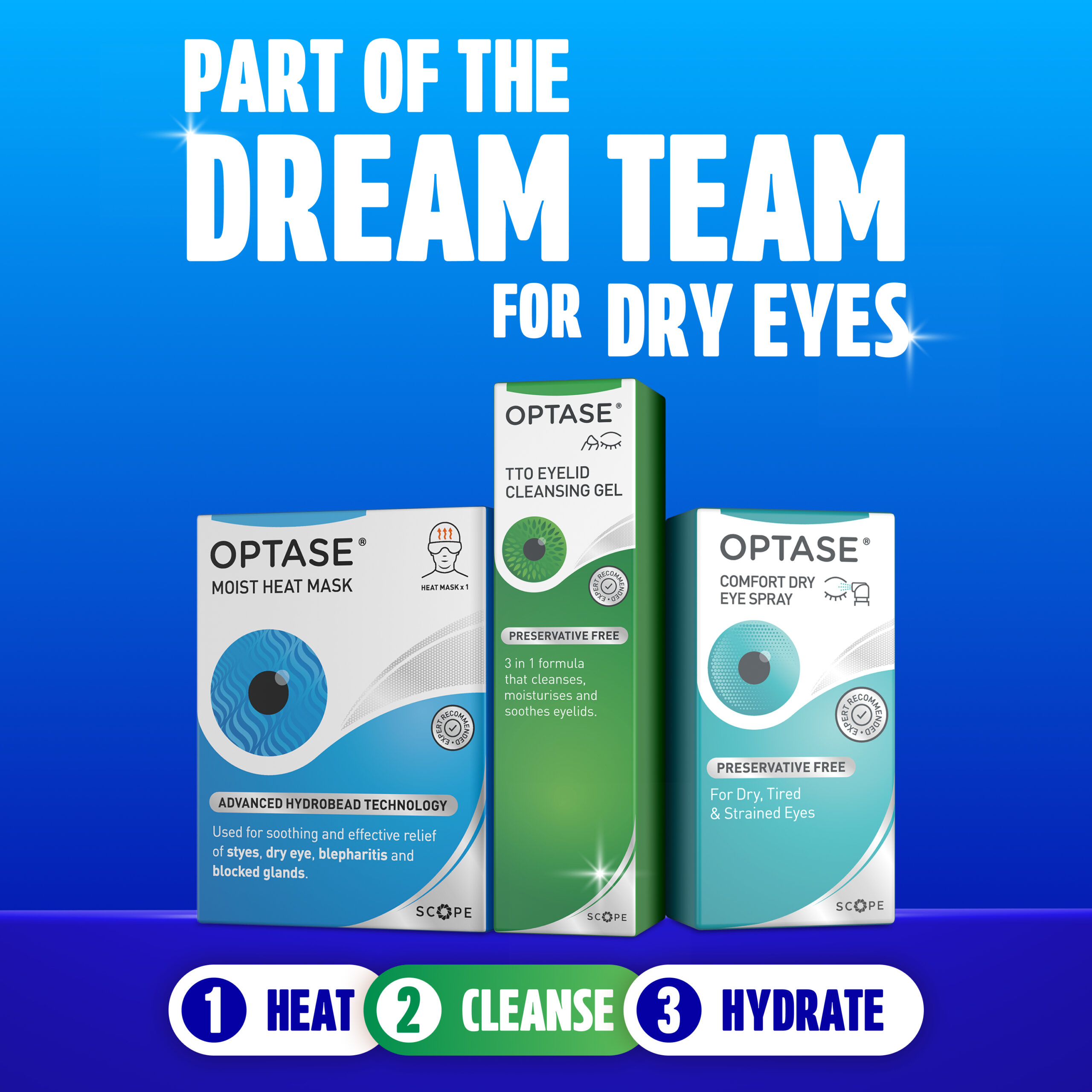 Optase Tea Tree Oil Eyelid Wipes