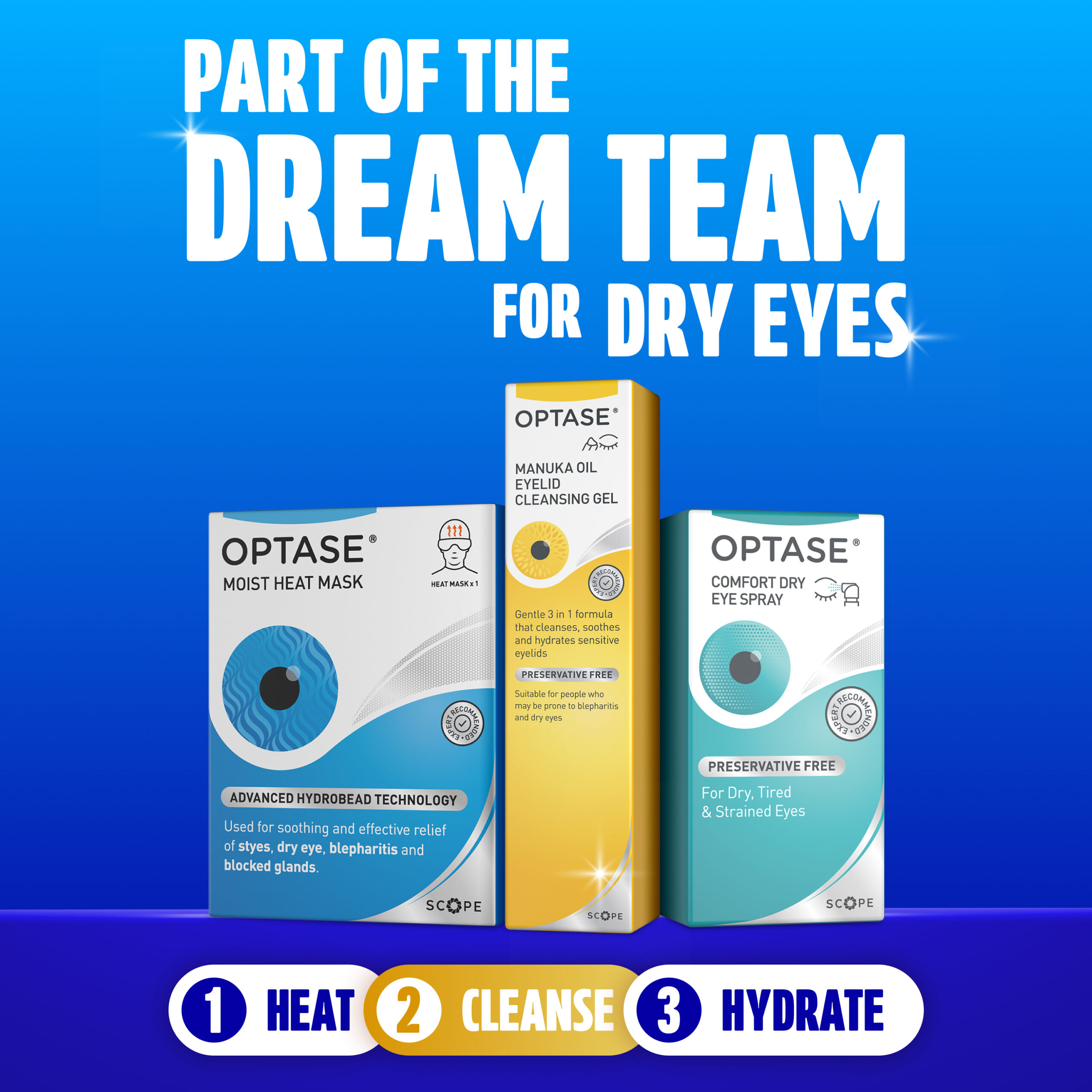 Optase Manuka Oil Eyelid Cleansing Gel