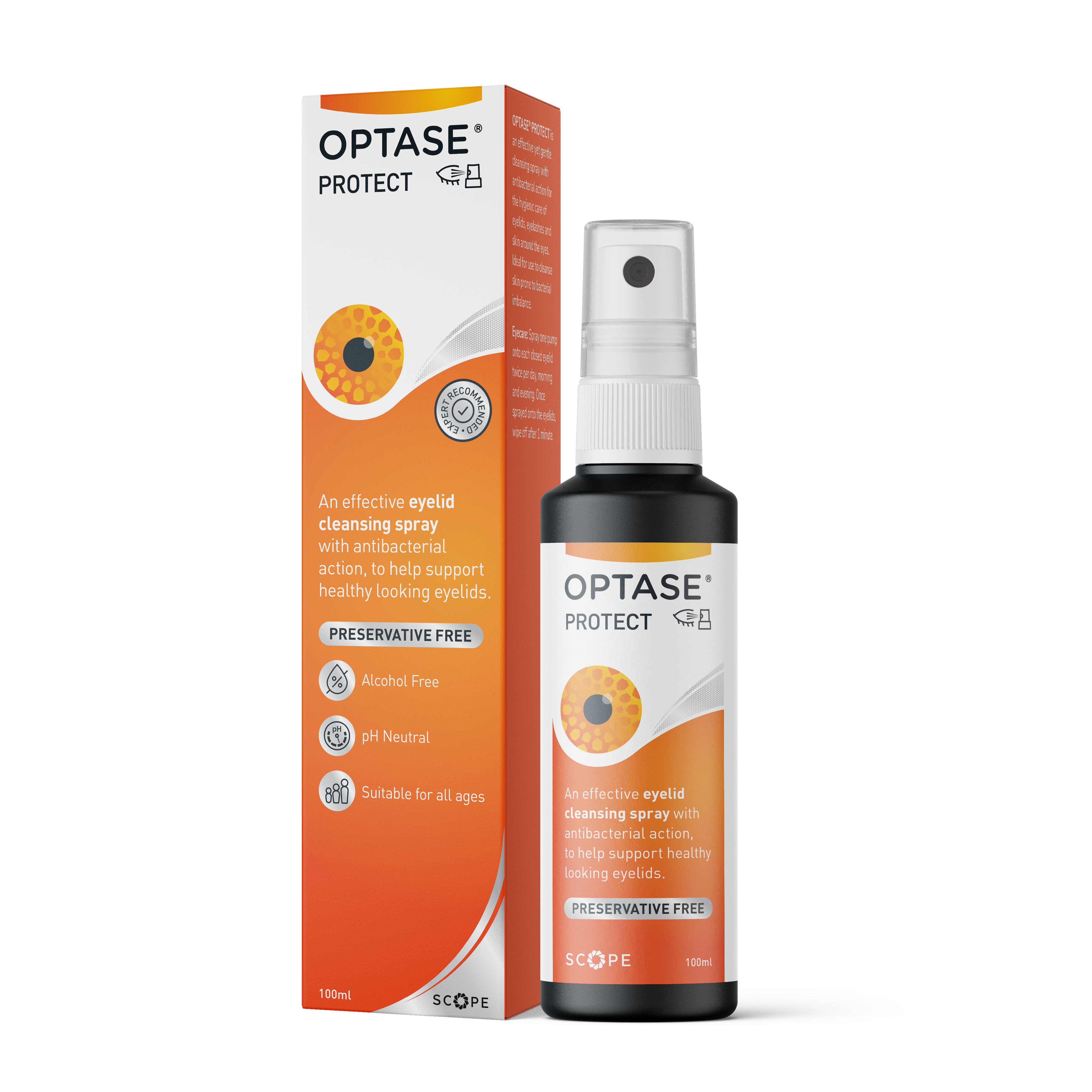 Optase Protect Eyelid Cleansing Spray
