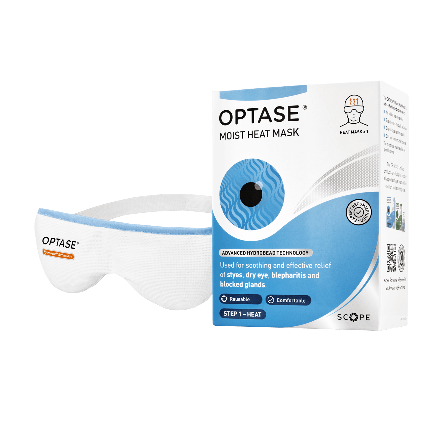 Optase Moist Heat Mask Optase
