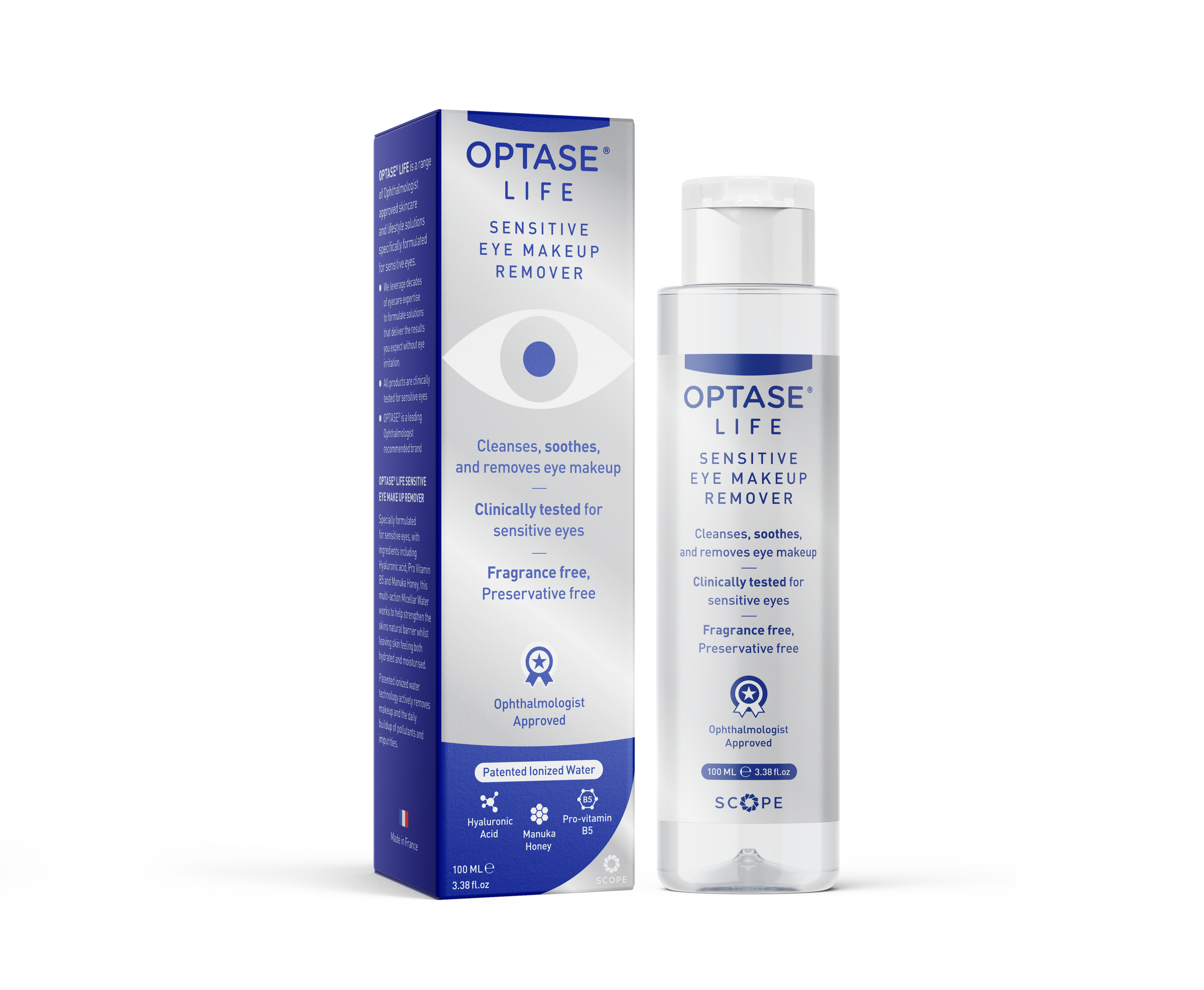 Optase Life Sensitive Eye Makeup Remover