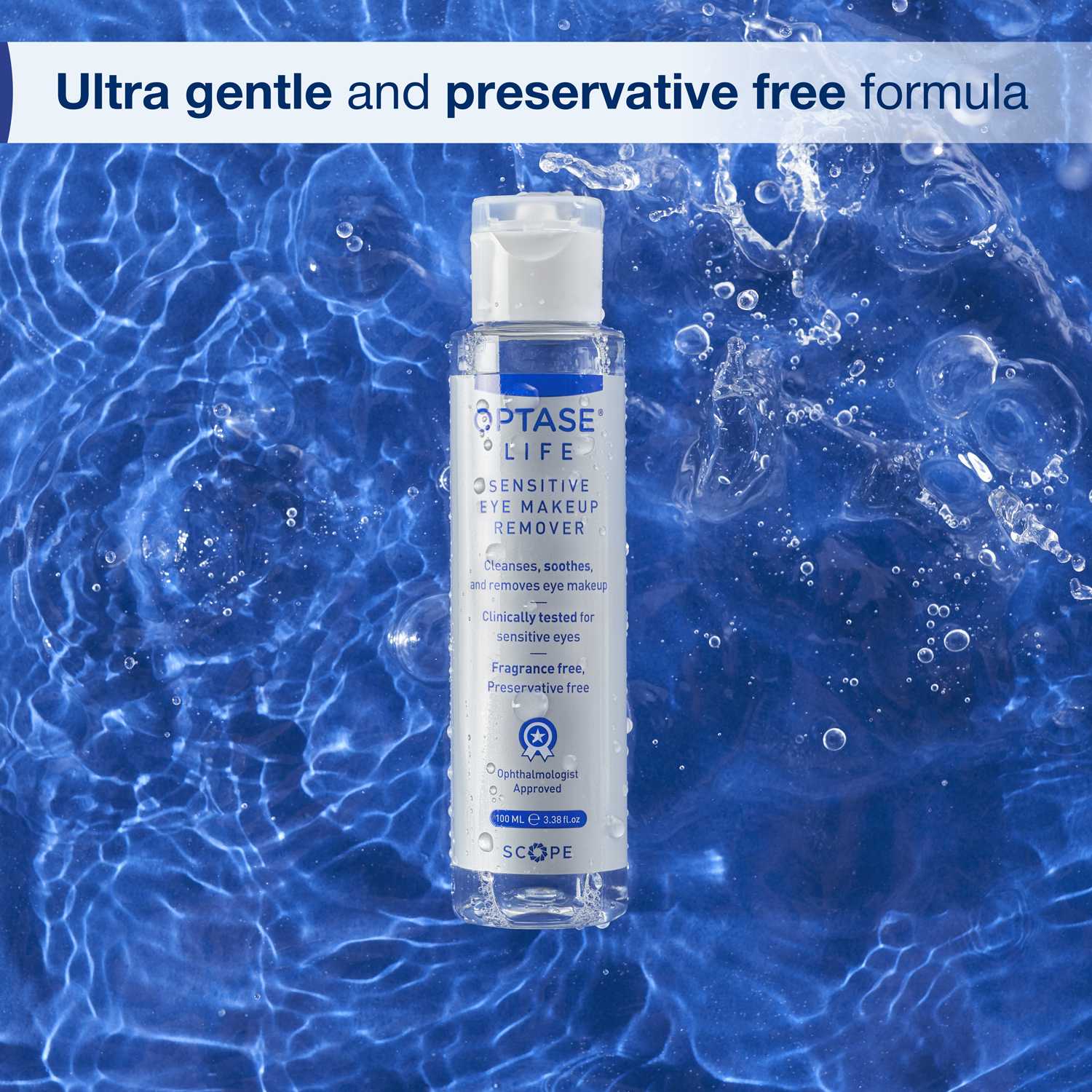 Optase Life Sensitive Eye Makeup Remover