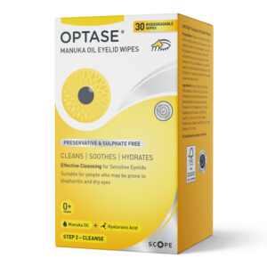 Optase Manuka Oil Eyelid Wipes