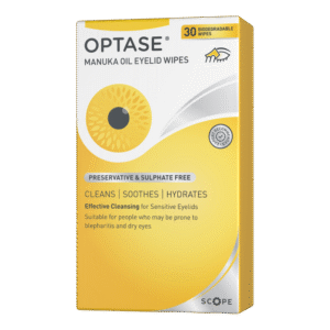 Optase Manuka Oil Eyelid Wipes