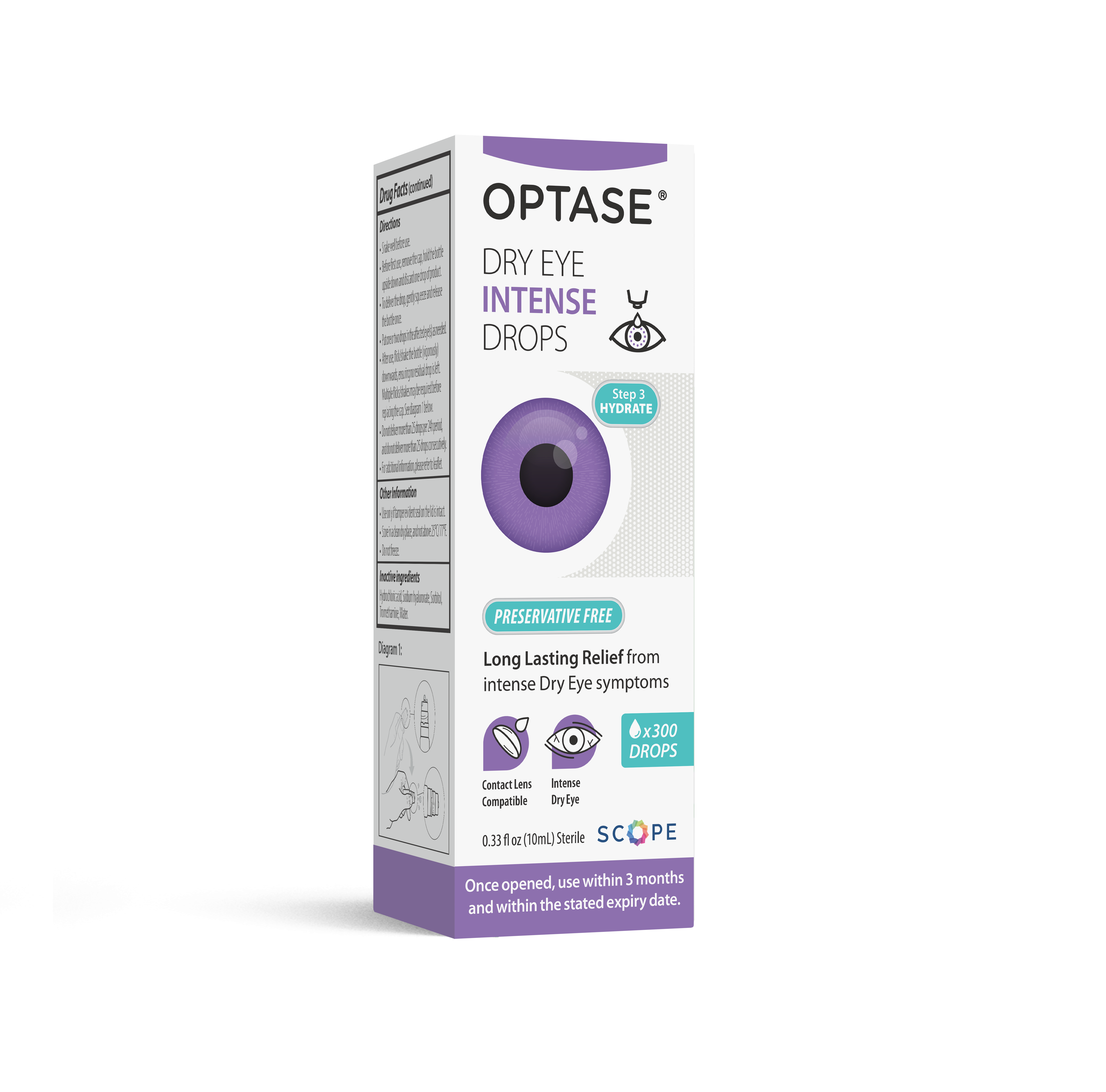 OPTASE Dry Eye Relief Intense Drops