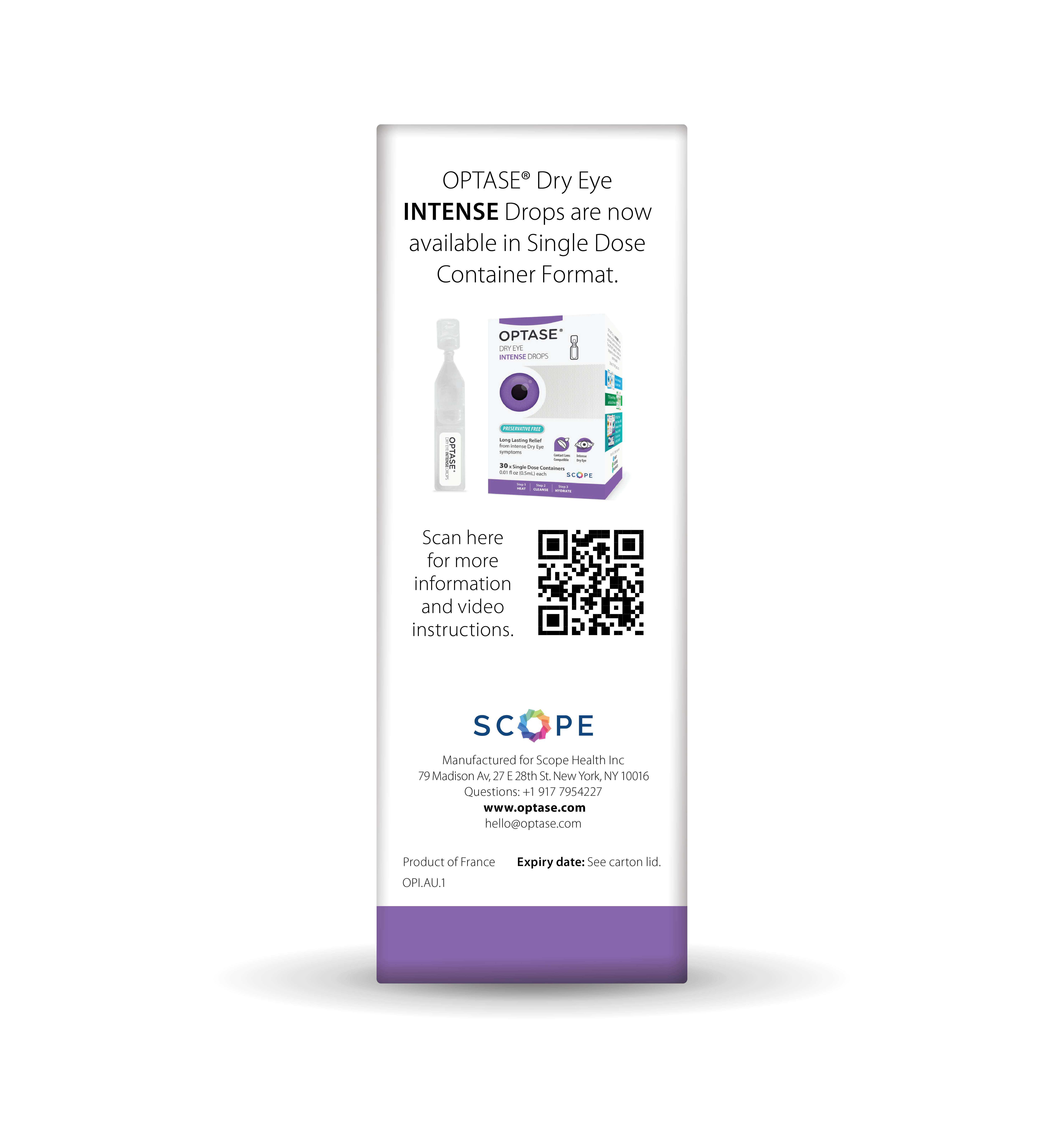 OPTASE Dry Eye Relief Intense Drops