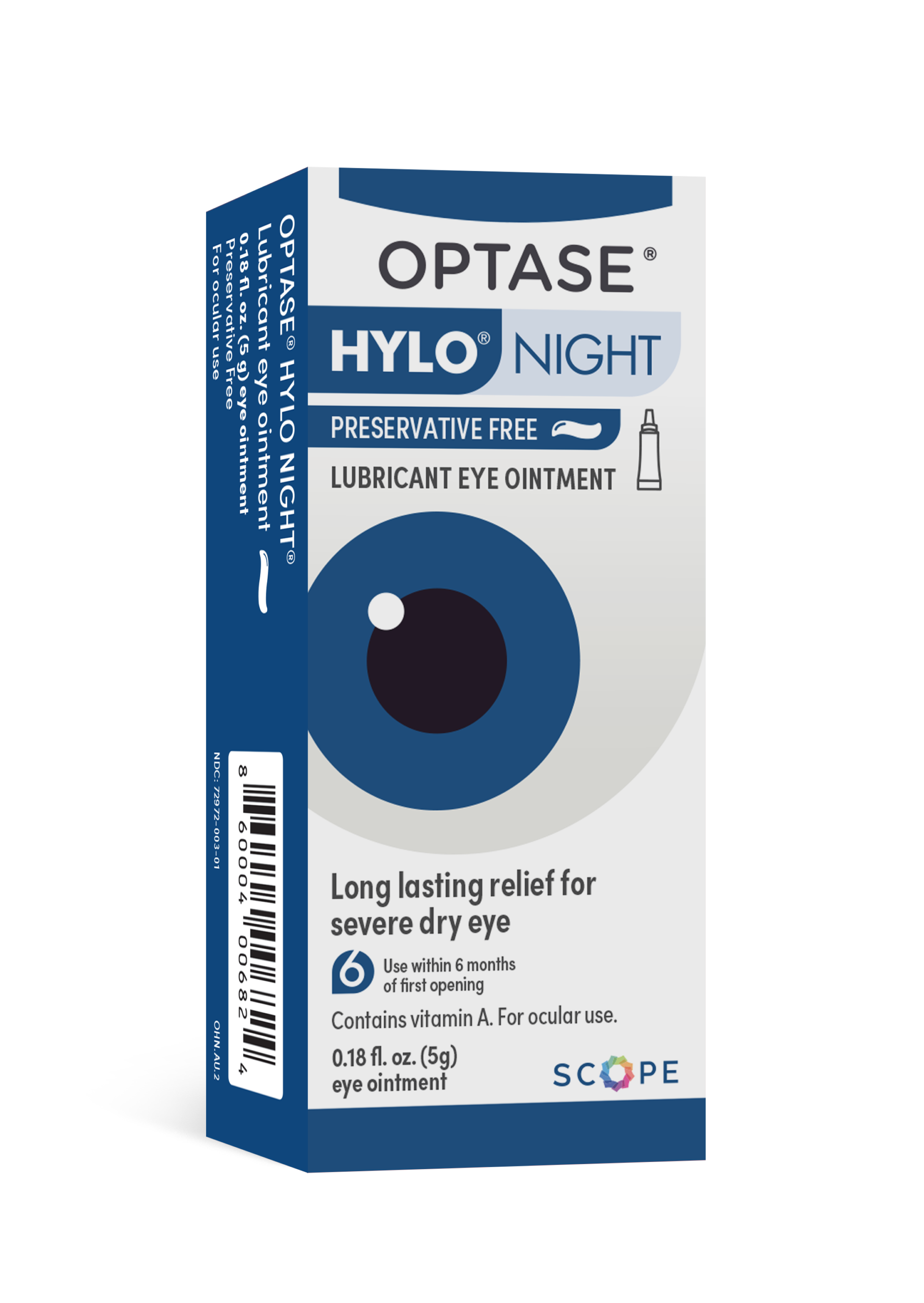 OPTASE<sup>®</sup> HYLO Night Lubricant Eye Ointment