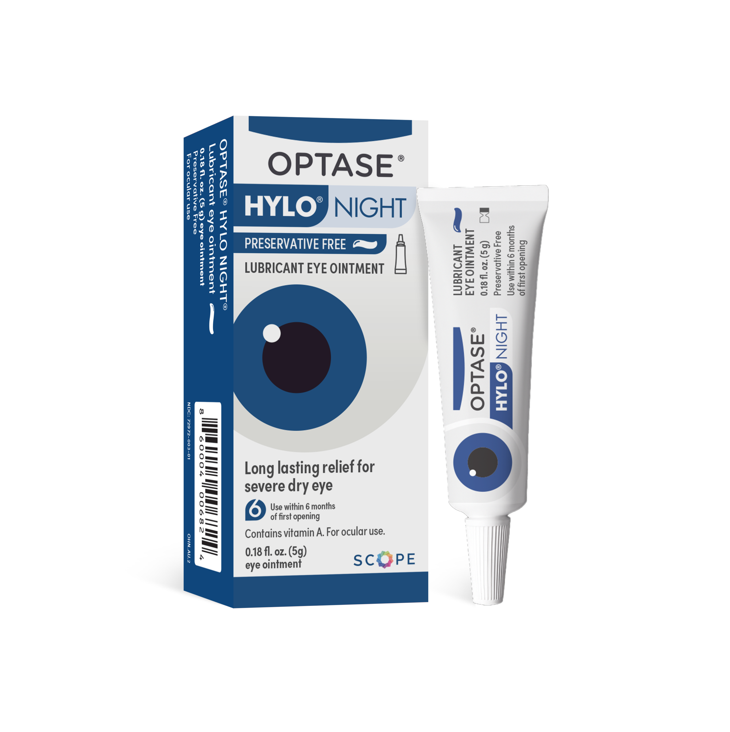 OPTASE<sup>®</sup> HYLO Night Lubricant Eye Ointment
