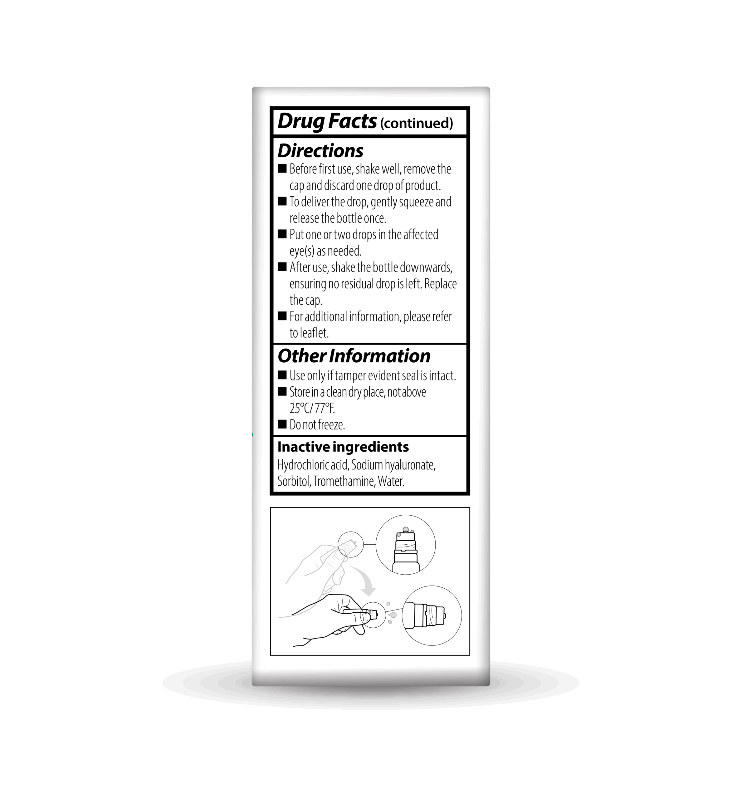 OPTASE<sup>®</sup> Dry Eye Relief Intense Drops