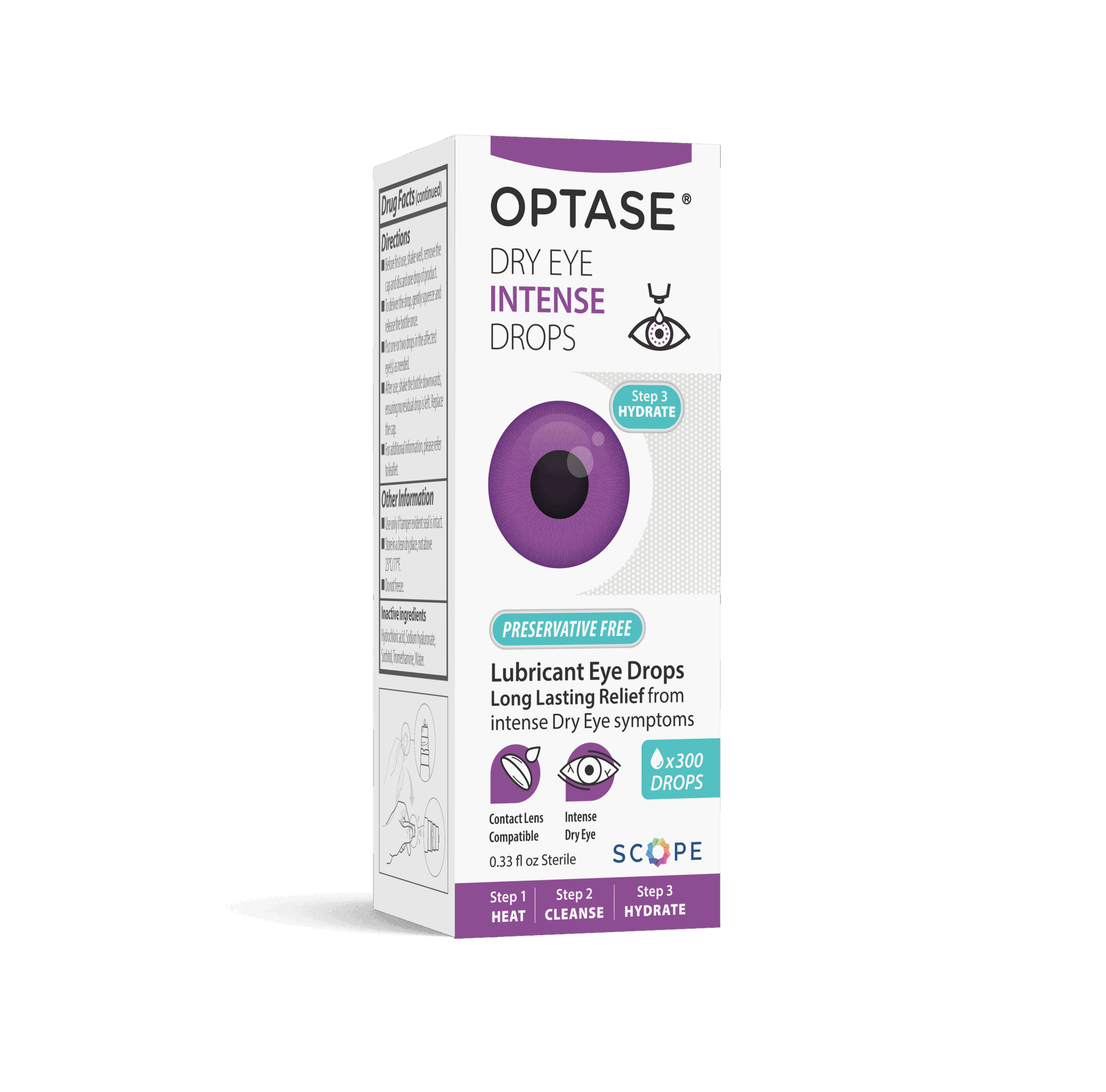 OPTASE<sup>®</sup> Dry Eye Relief Intense Drops