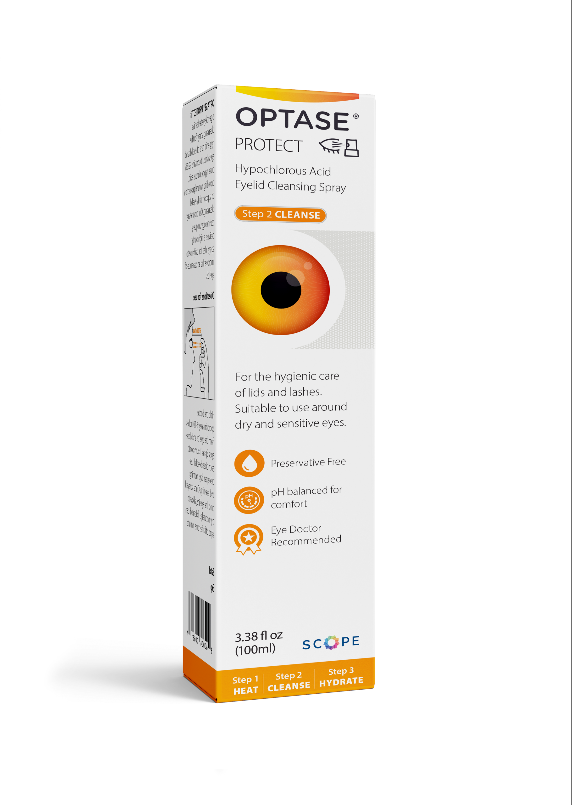 OPTASE<sup>®</sup> PROTECT Eyelid Cleansing Spray