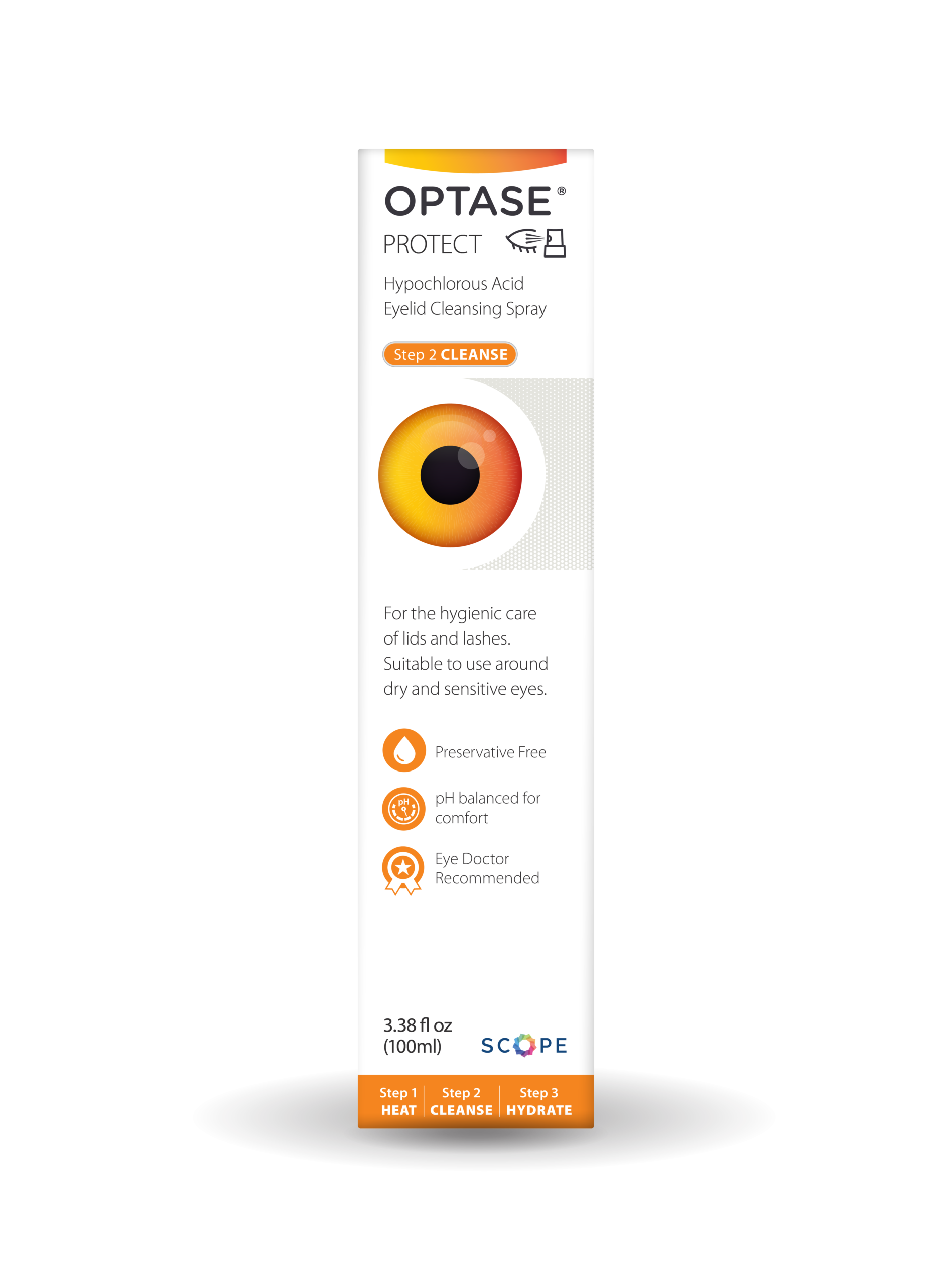 OPTASE<sup>®</sup> PROTECT Eyelid Cleansing Spray