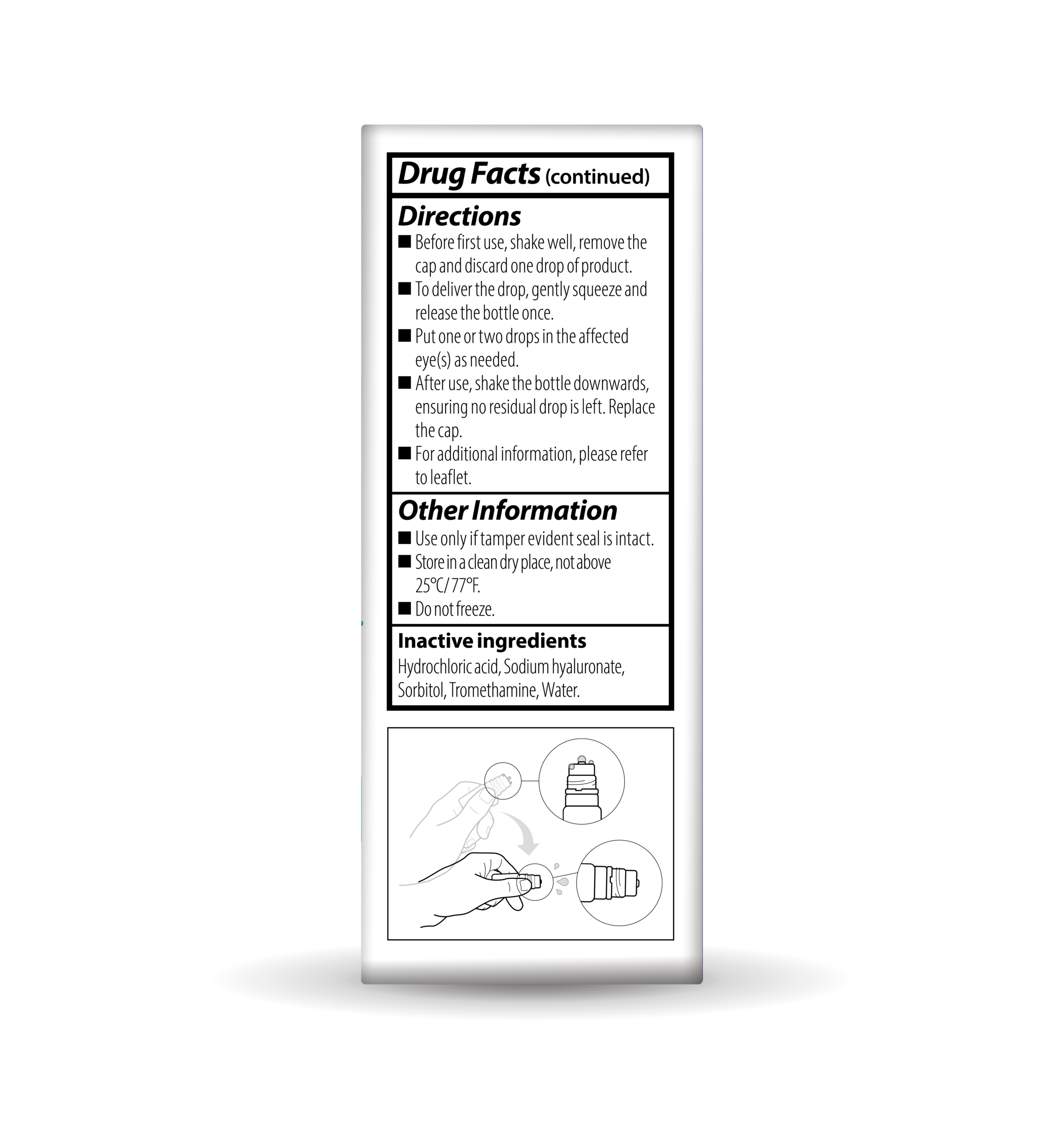 OPTASE<sup>®</sup> Dry Eye Relief Intense Drops