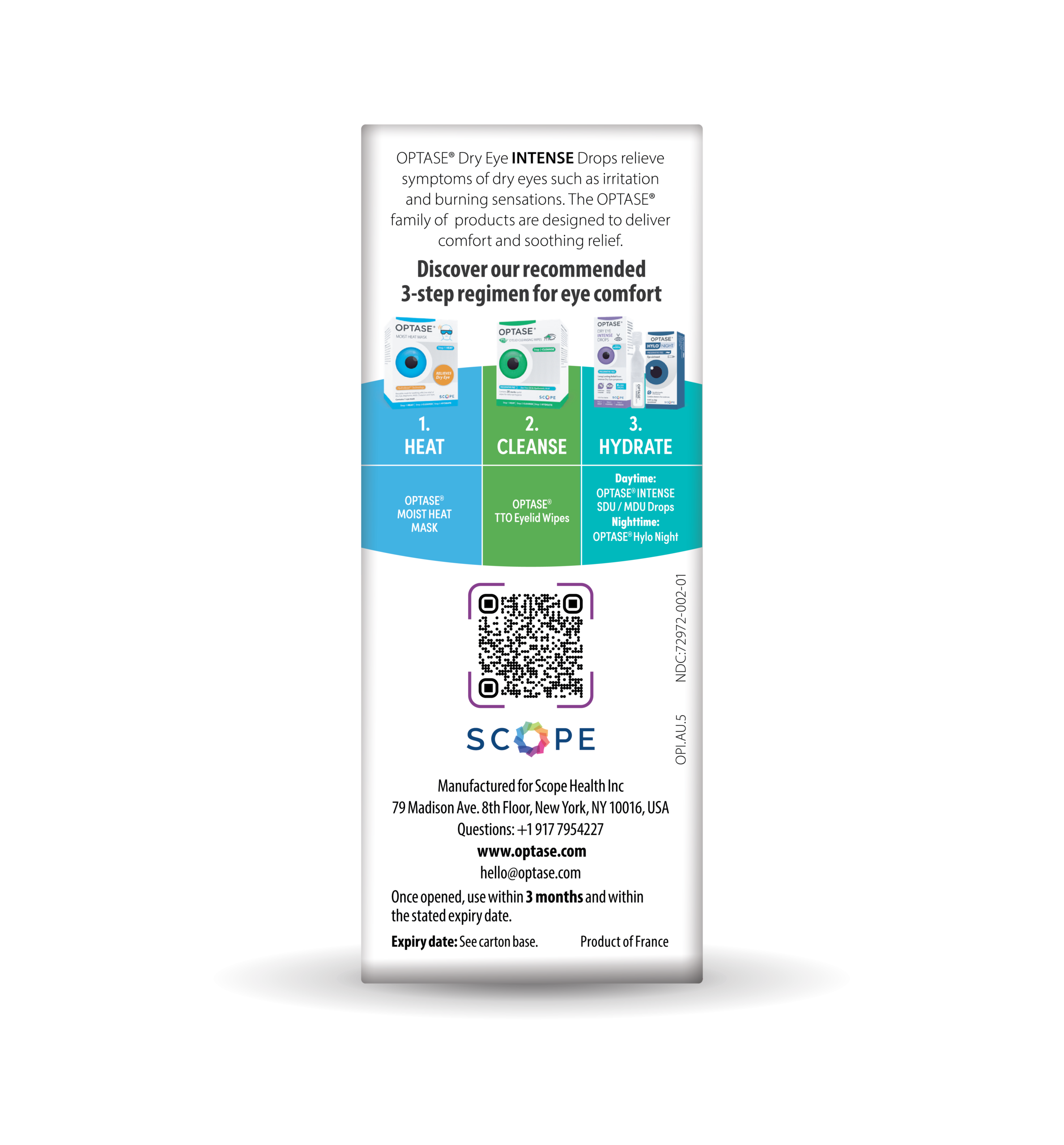 OPTASE<sup>®</sup> Dry Eye Relief Intense Drops