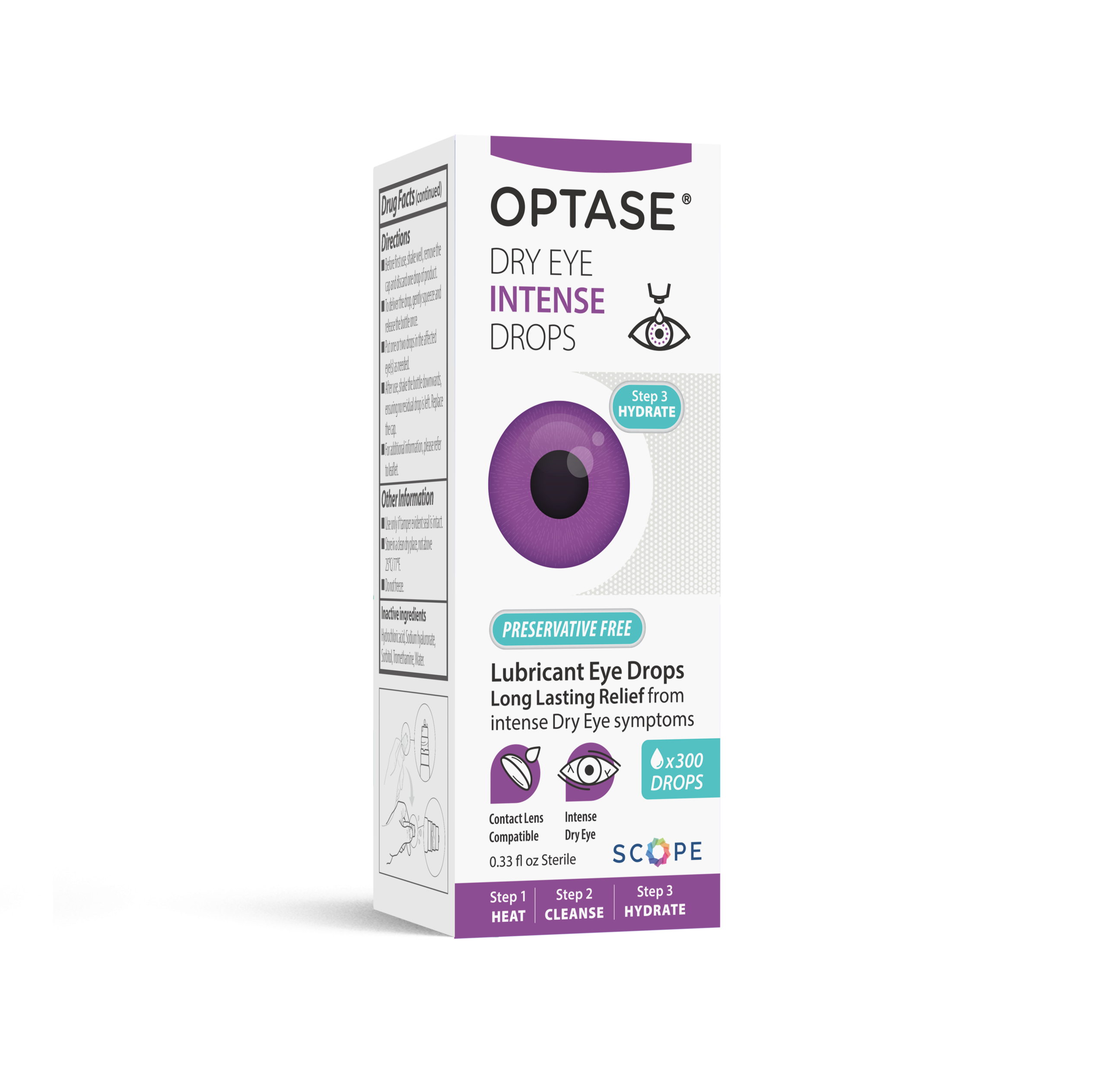 OPTASE<sup>®</sup> Dry Eye Relief Intense Drops
