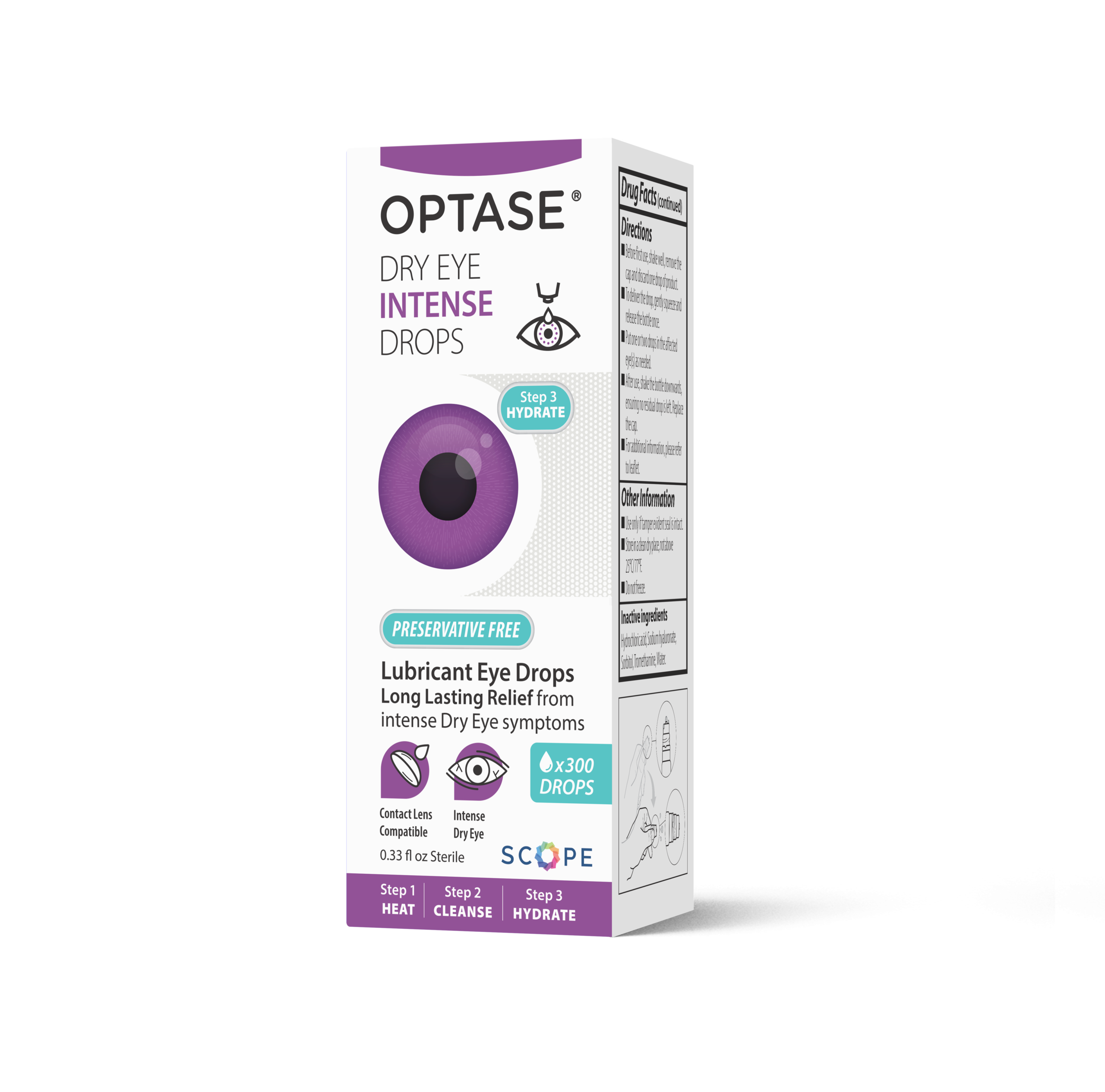 OPTASE<sup>®</sup> Dry Eye Relief Intense Drops