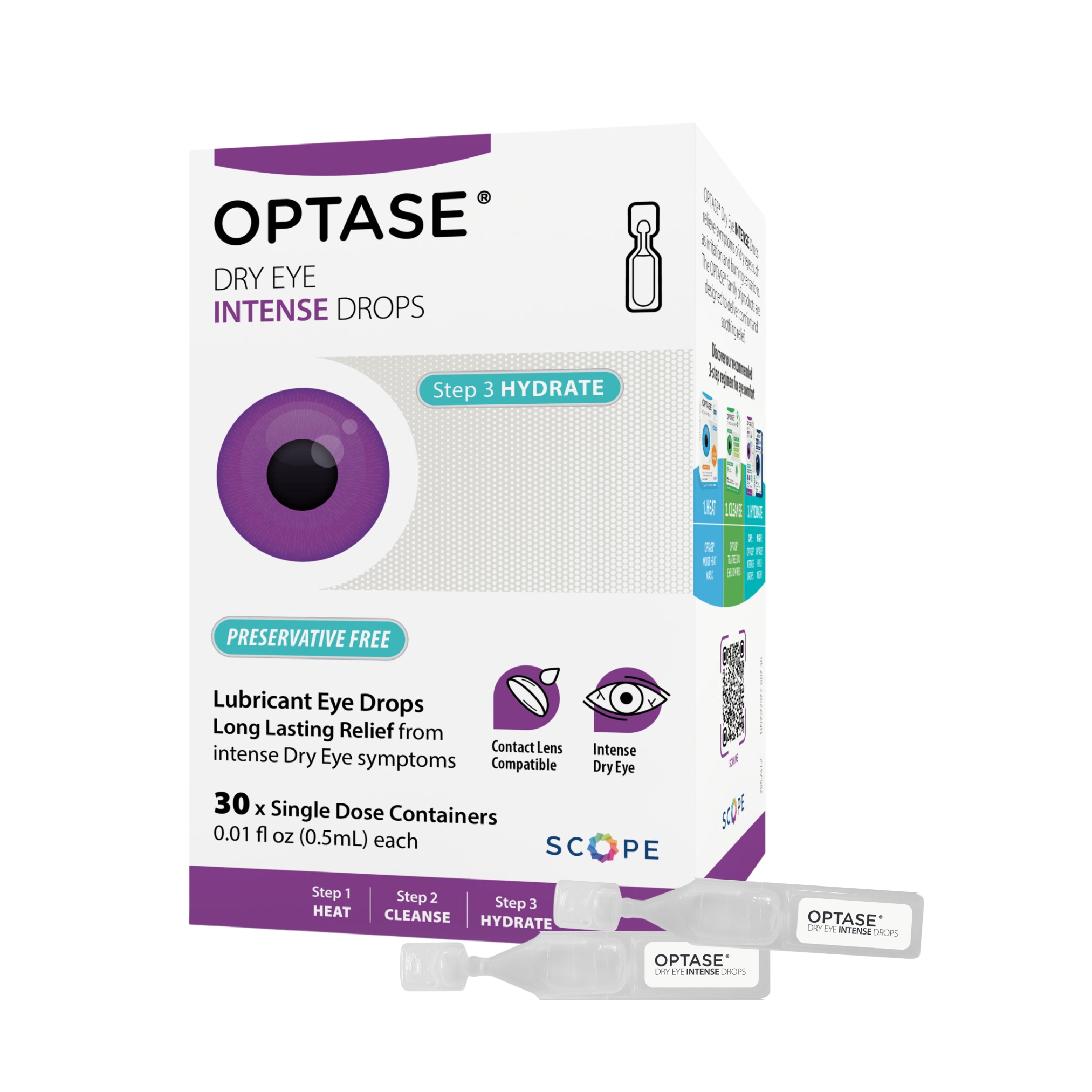 OPTASE<sup>®</sup> Single Dose Dry Eye Relief Intense Drops