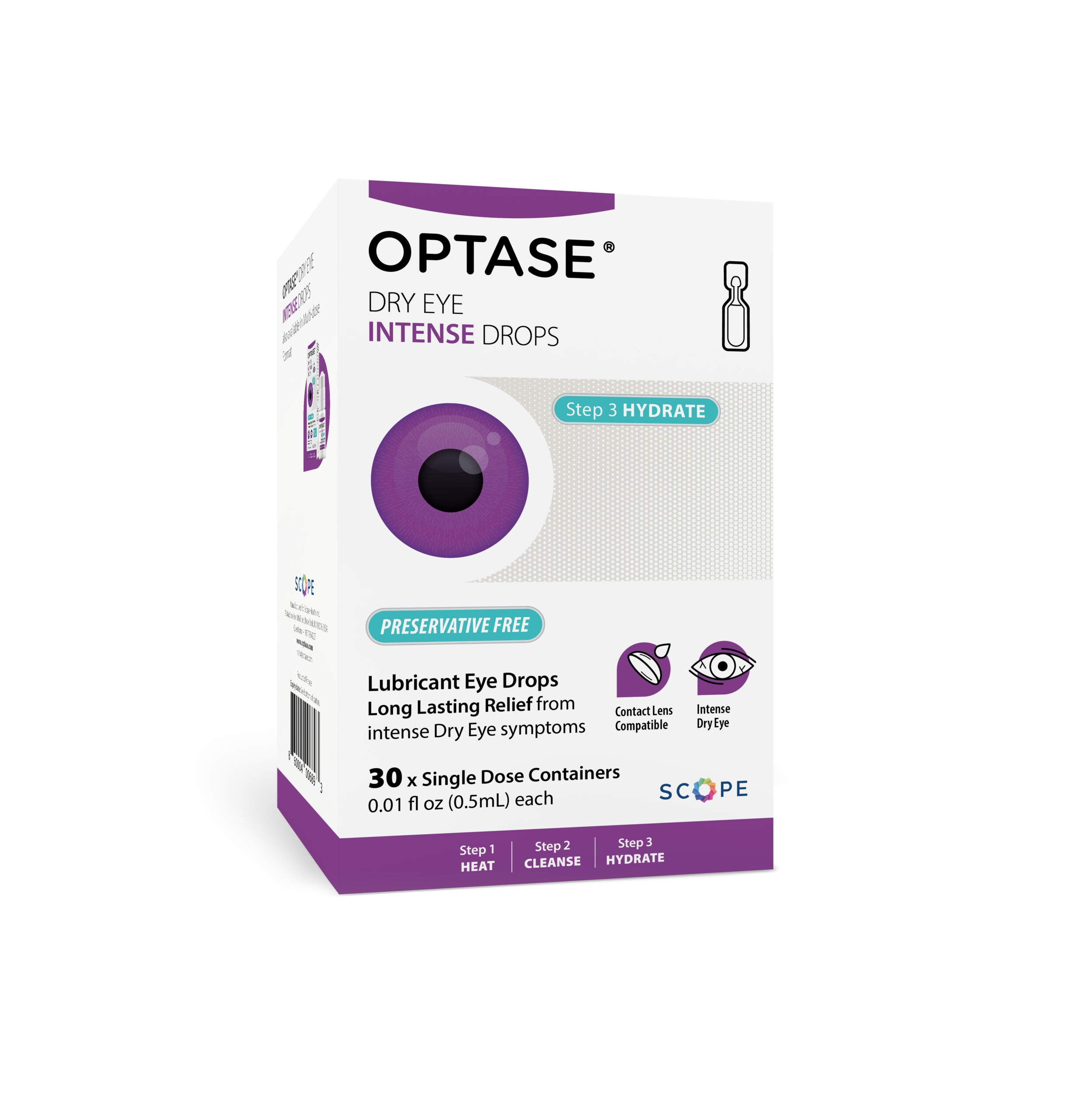 OPTASE<sup>®</sup> Single Dose Dry Eye Relief Intense Drops