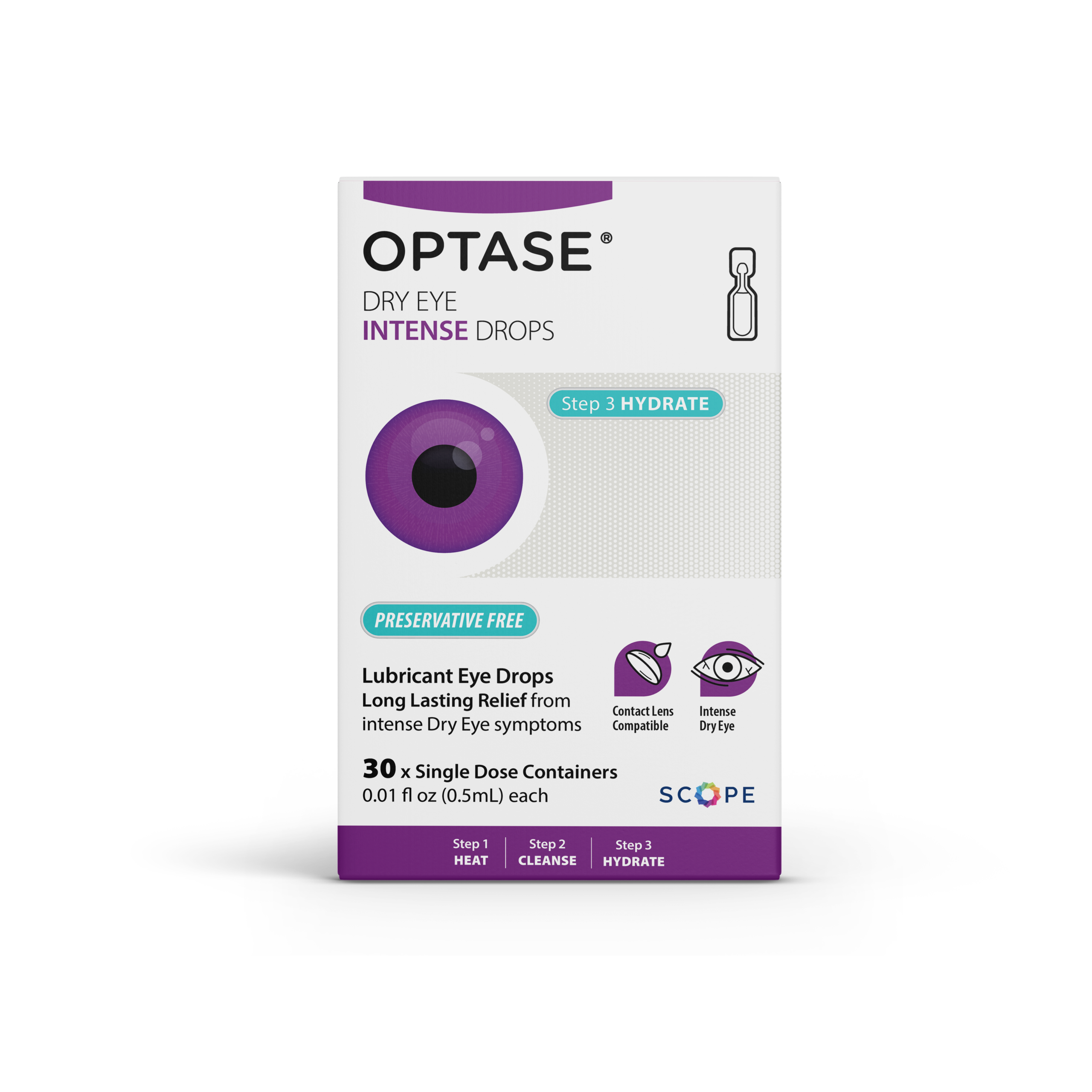 OPTASE<sup>®</sup> Single Dose Dry Eye Relief Intense Drops