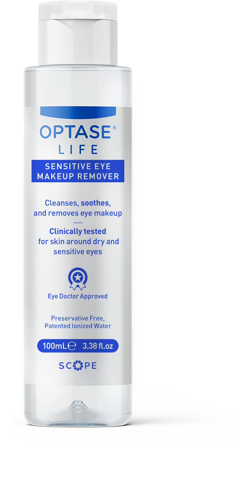 OPTASE<sup>®</sup> LIFE Sensitive Eye Makeup Remover