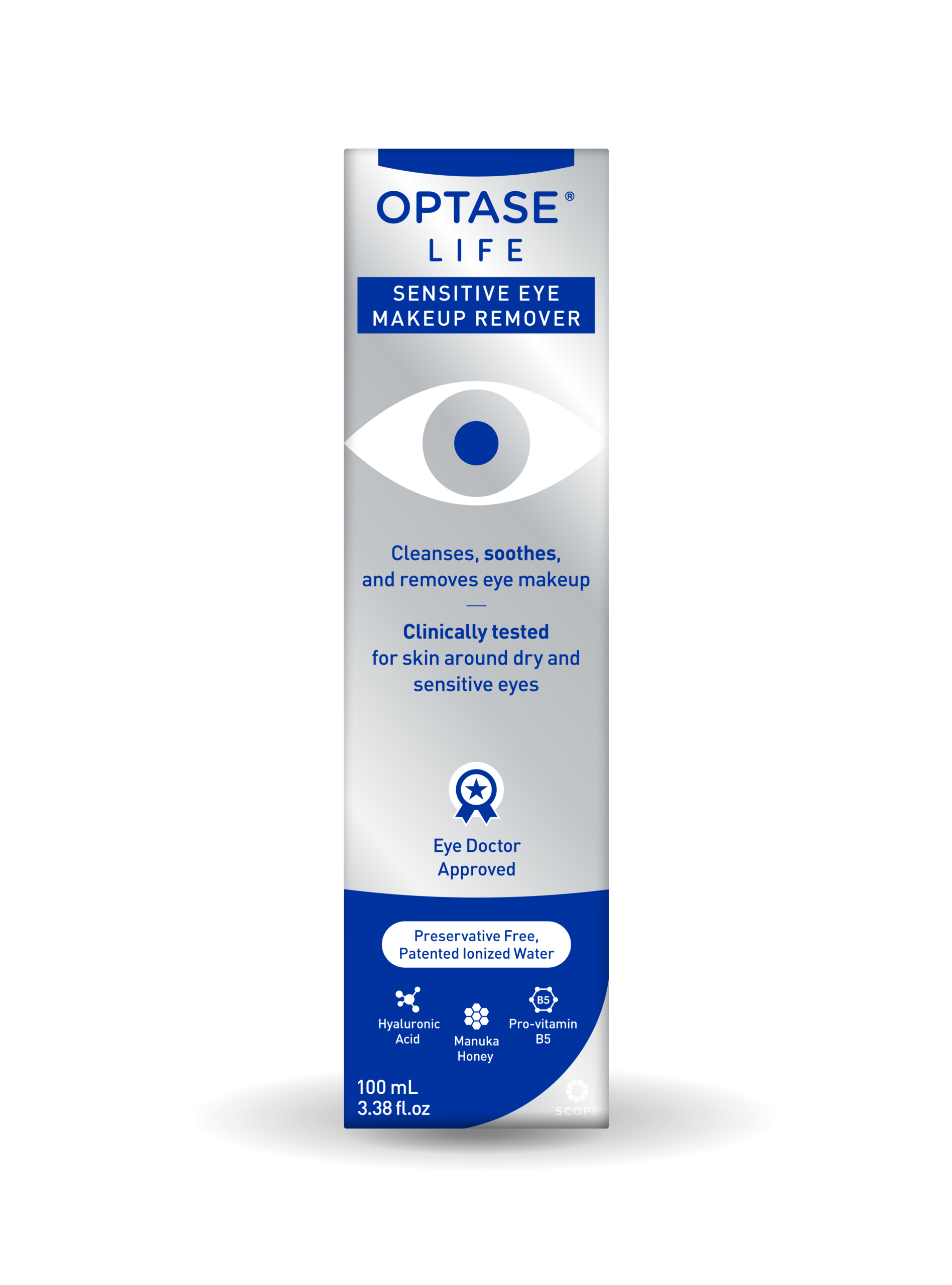 OPTASE<sup>®</sup> LIFE Sensitive Eye Makeup Remover