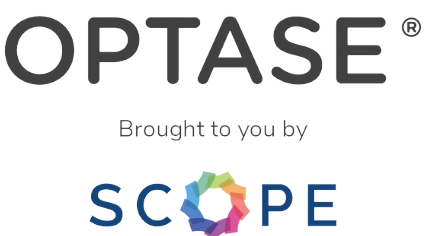 Scope with Optase stacked logos no blue border Transparent BG