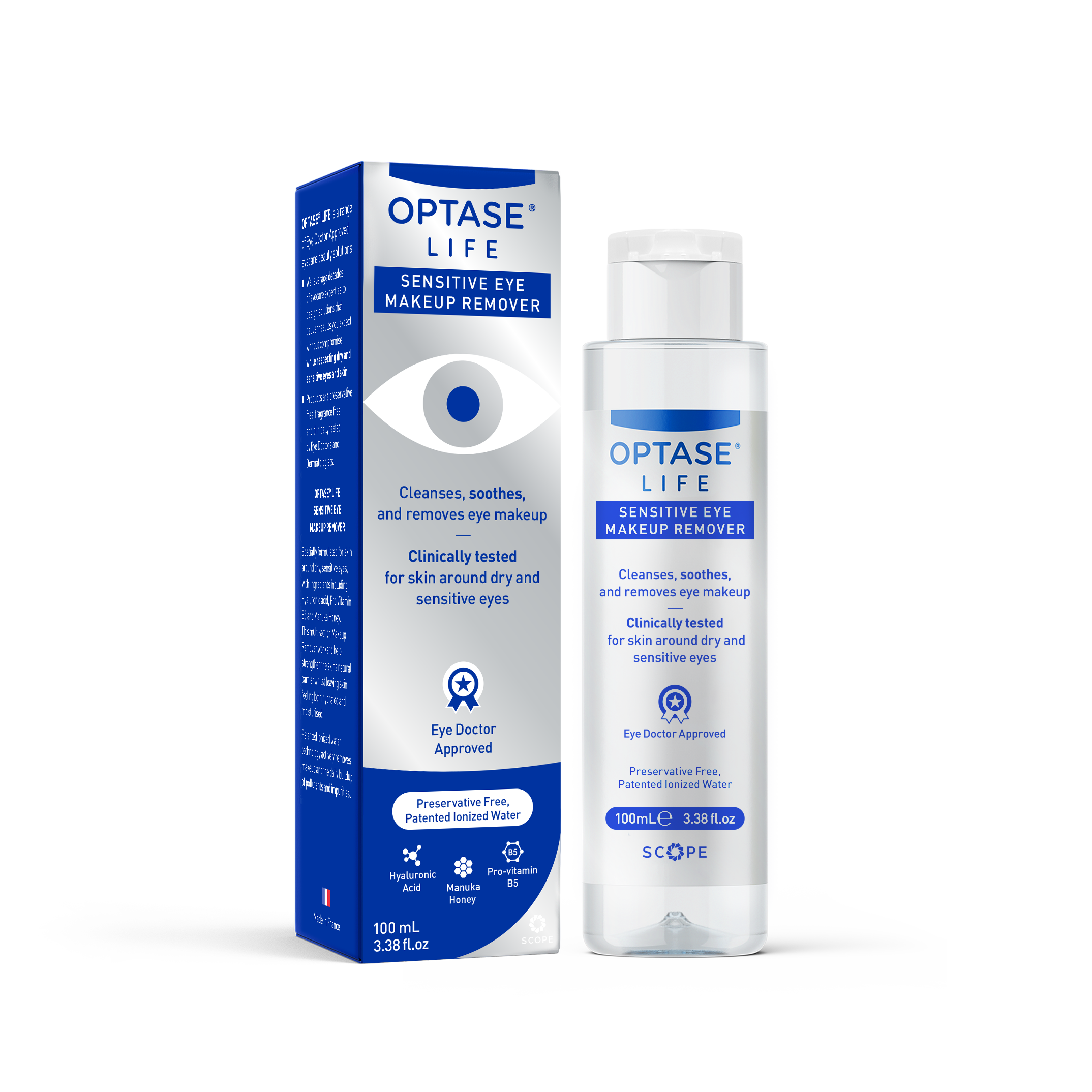 OPTASE<sup>®</sup> LIFE Sensitive Eye Makeup Remover