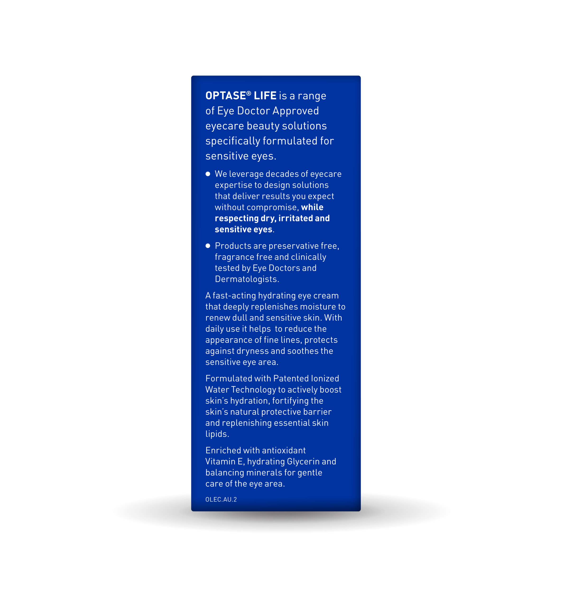 OPTASE<sup>®</sup> LIFE Sensitive Eye Daily Renewal Cream