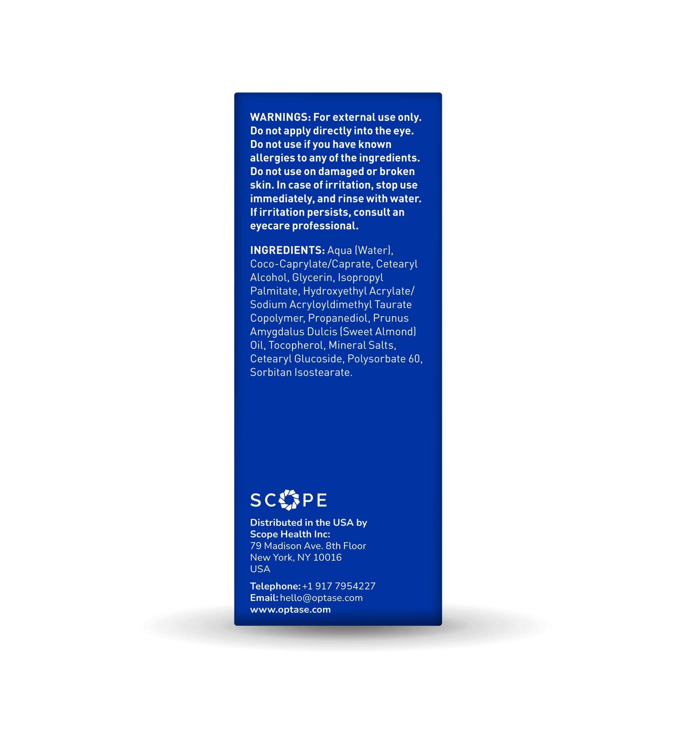 OPTASE<sup>®</sup> LIFE Sensitive Eye Daily Renewal Cream