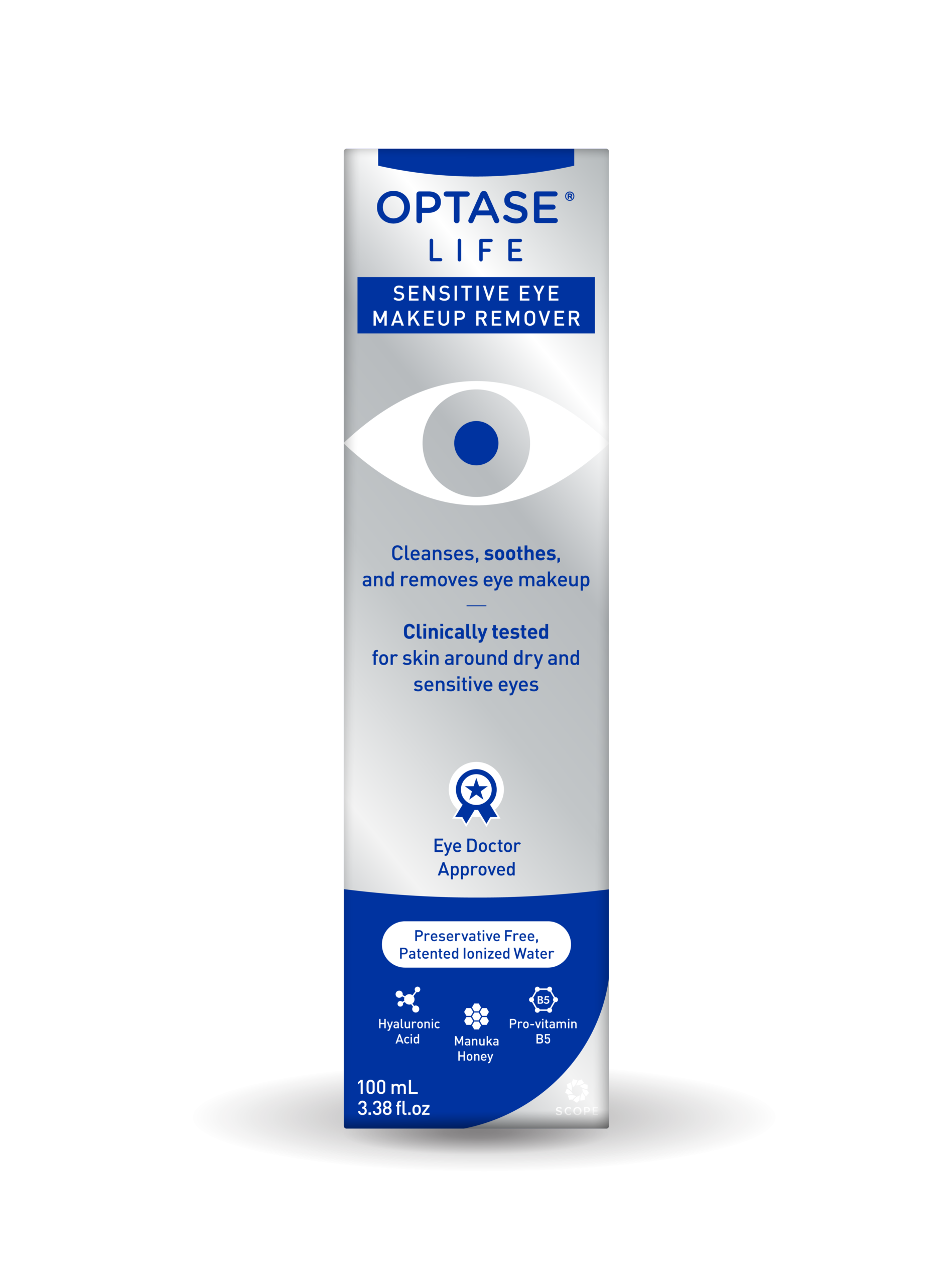 OPTASE<sup>®</sup> LIFE Sensitive Eye Makeup Remover