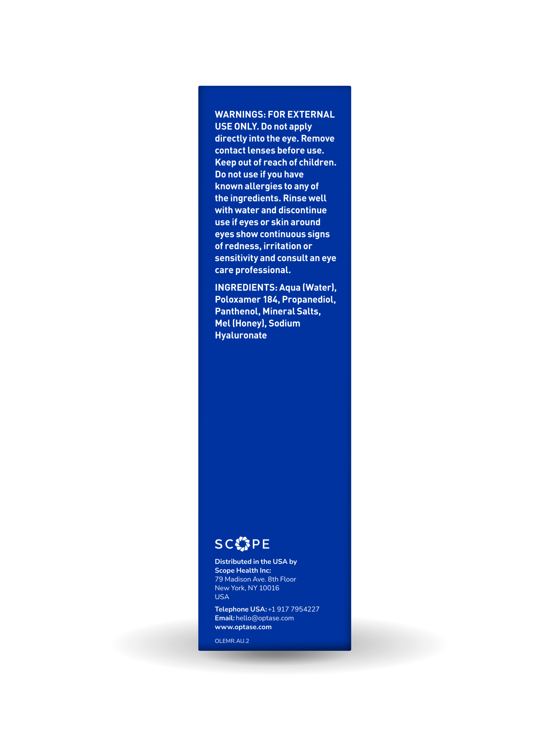 OPTASE<sup>®</sup> LIFE Sensitive Eye Makeup Remover