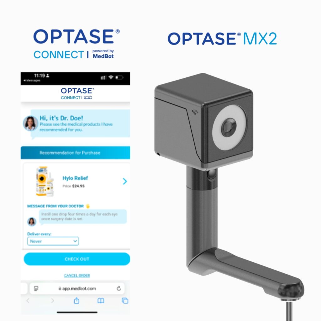 OPTASE MX2 and Connect ecosytem images