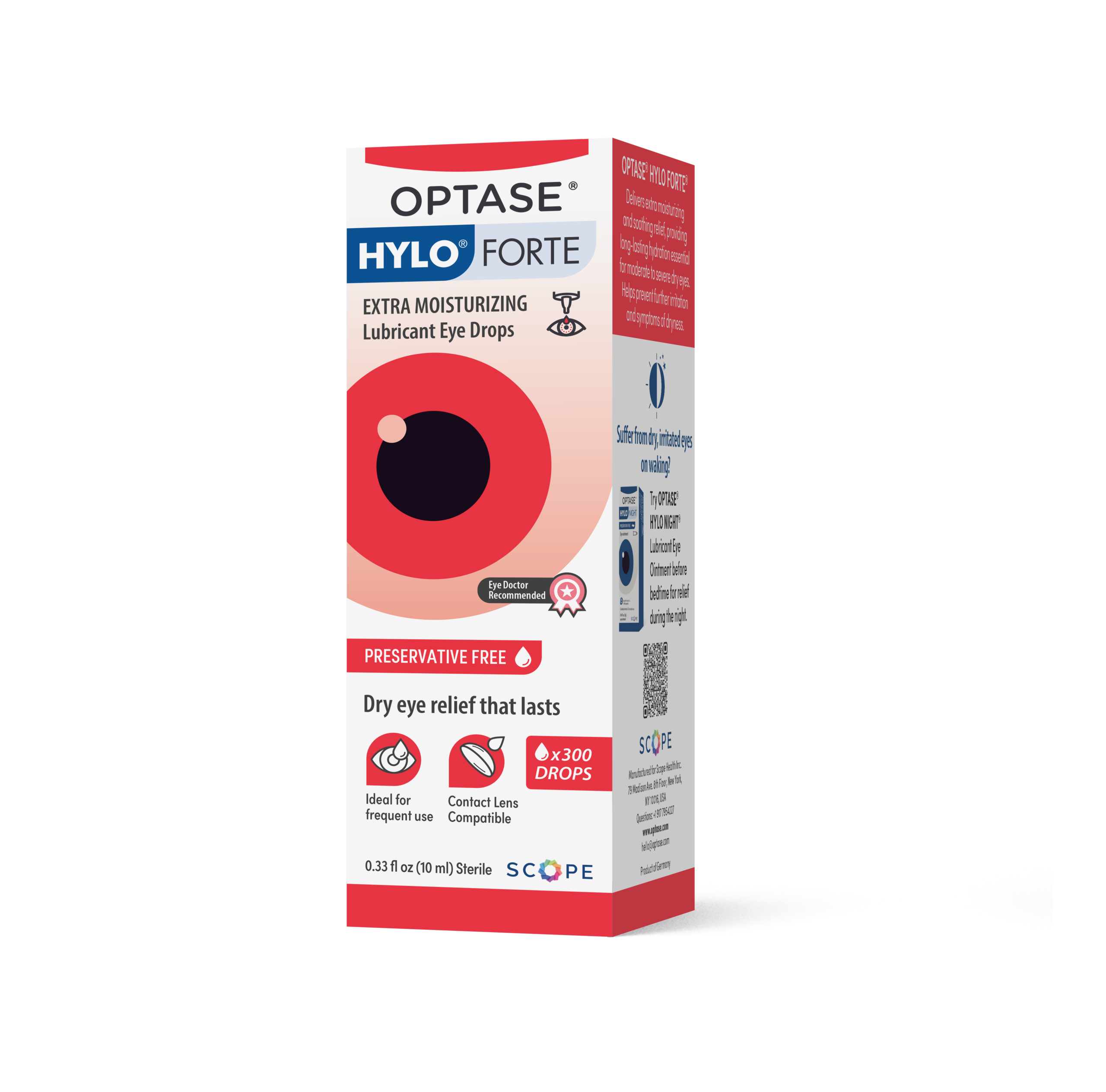 OPTASE<sup>®</sup> HYLO<sup>®</sup> FORTE Eye Drops