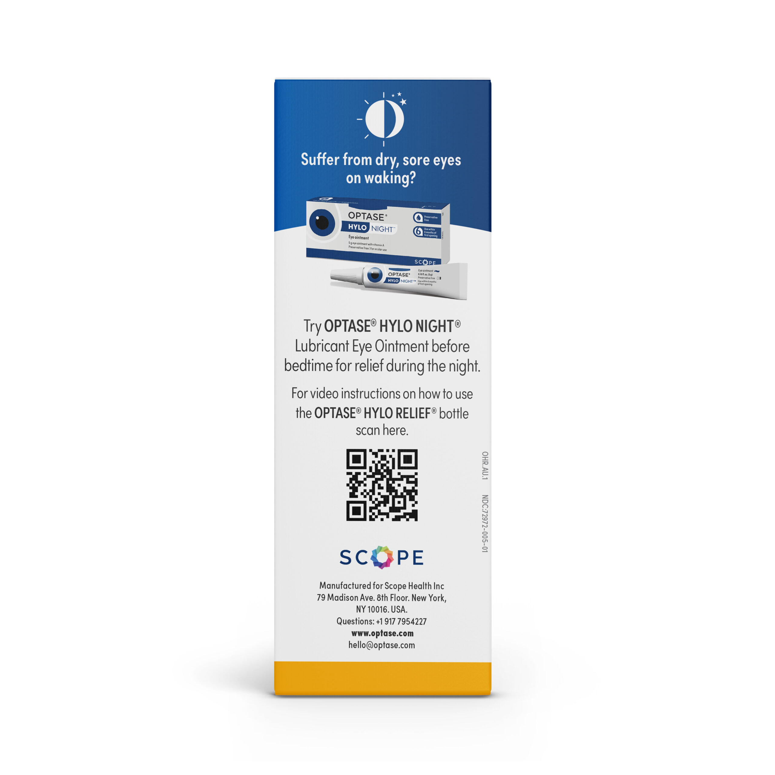 OPTASE<sup>®</sup> HYLO Relief Eye Drops