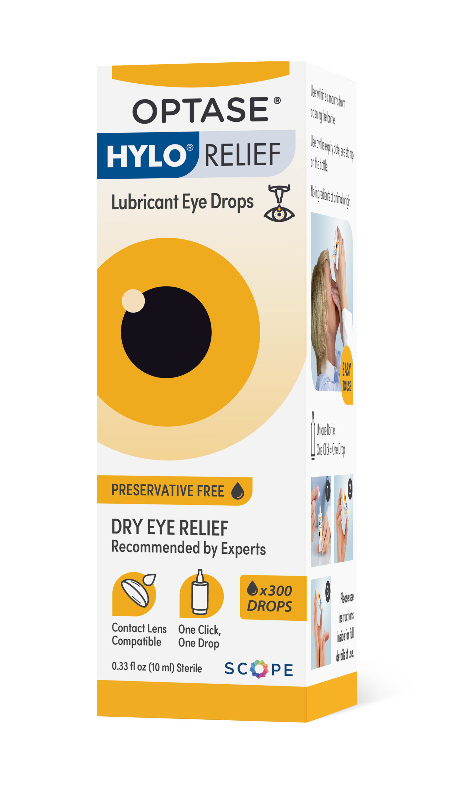 OPTASE<sup>®</sup> HYLO Relief Eye Drops