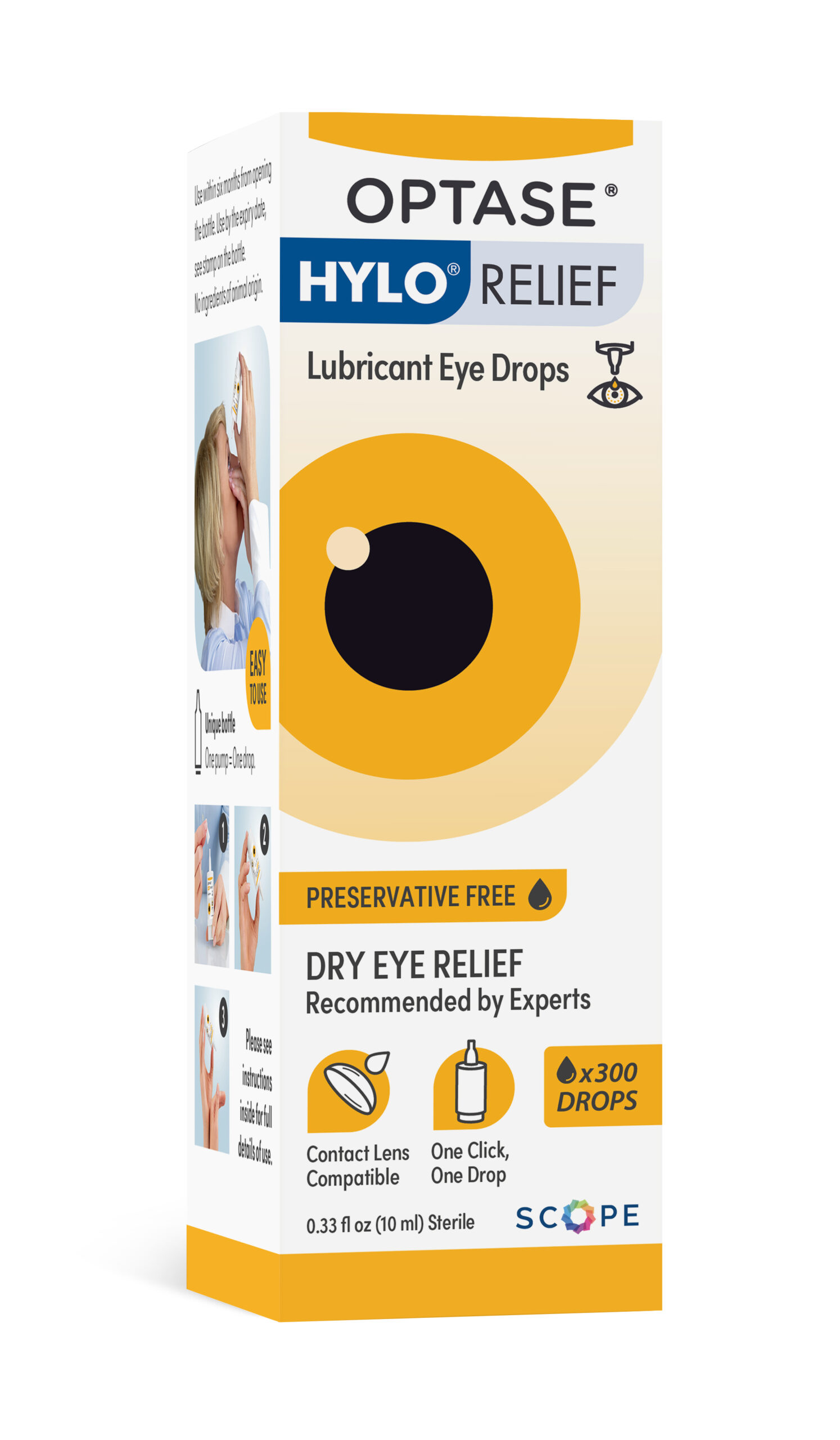 OPTASE<sup>®</sup> HYLO Relief Eye Drops