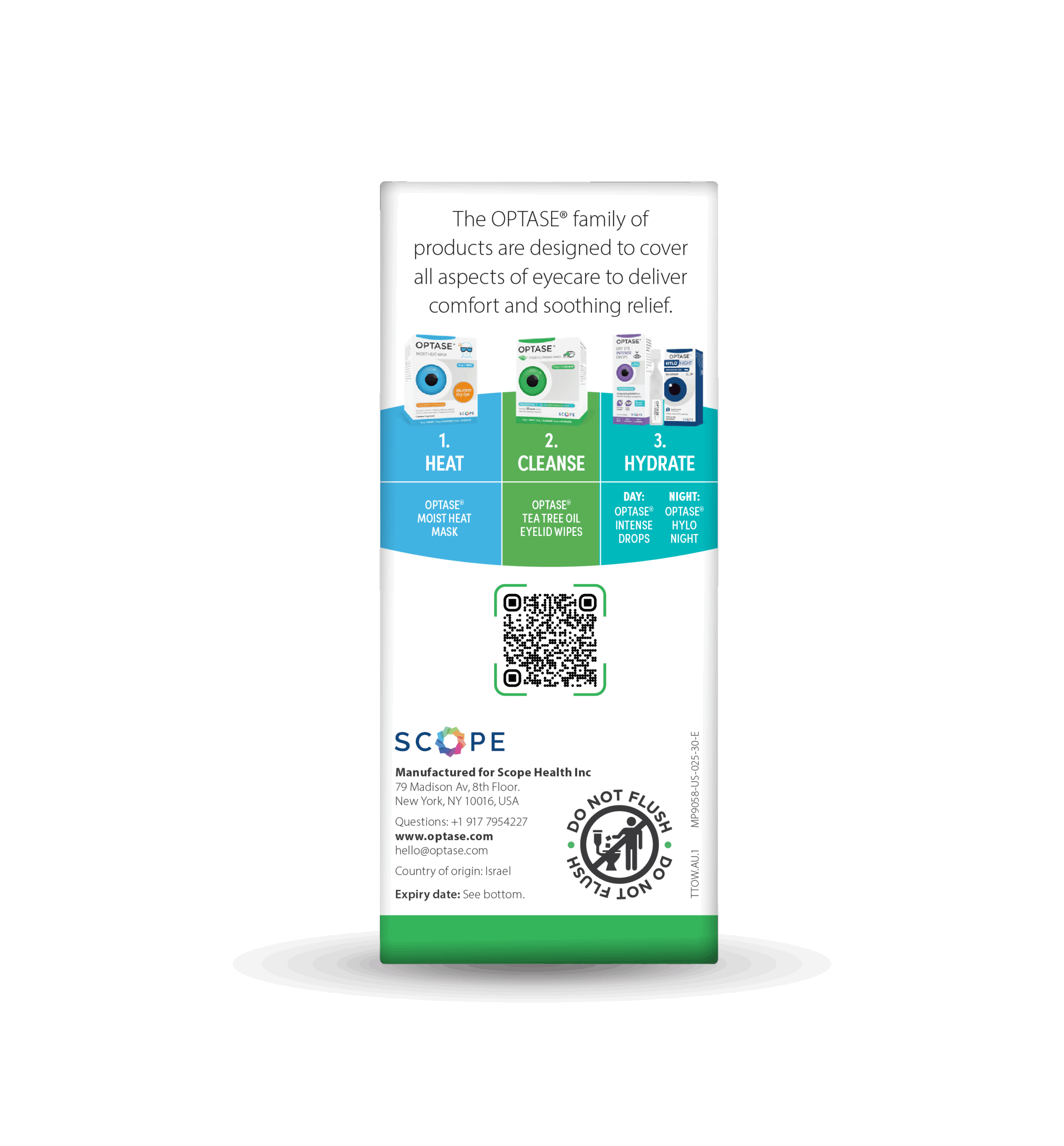 OPTASE<sup>®</sup> Tea Tree Oil Wipes 30 Count