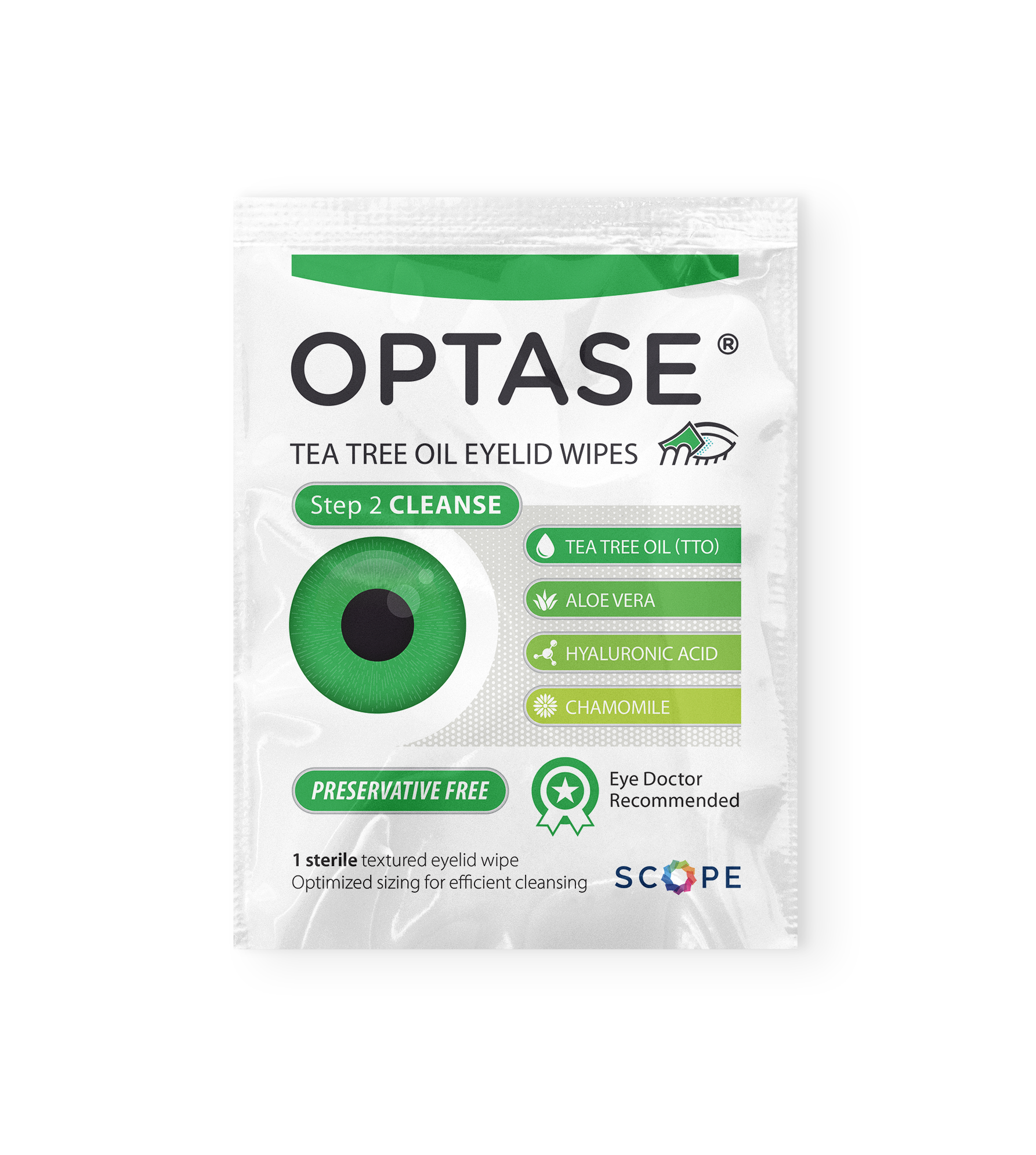 OPTASE<sup>®</sup> Tea Tree Oil Wipes 30 Count