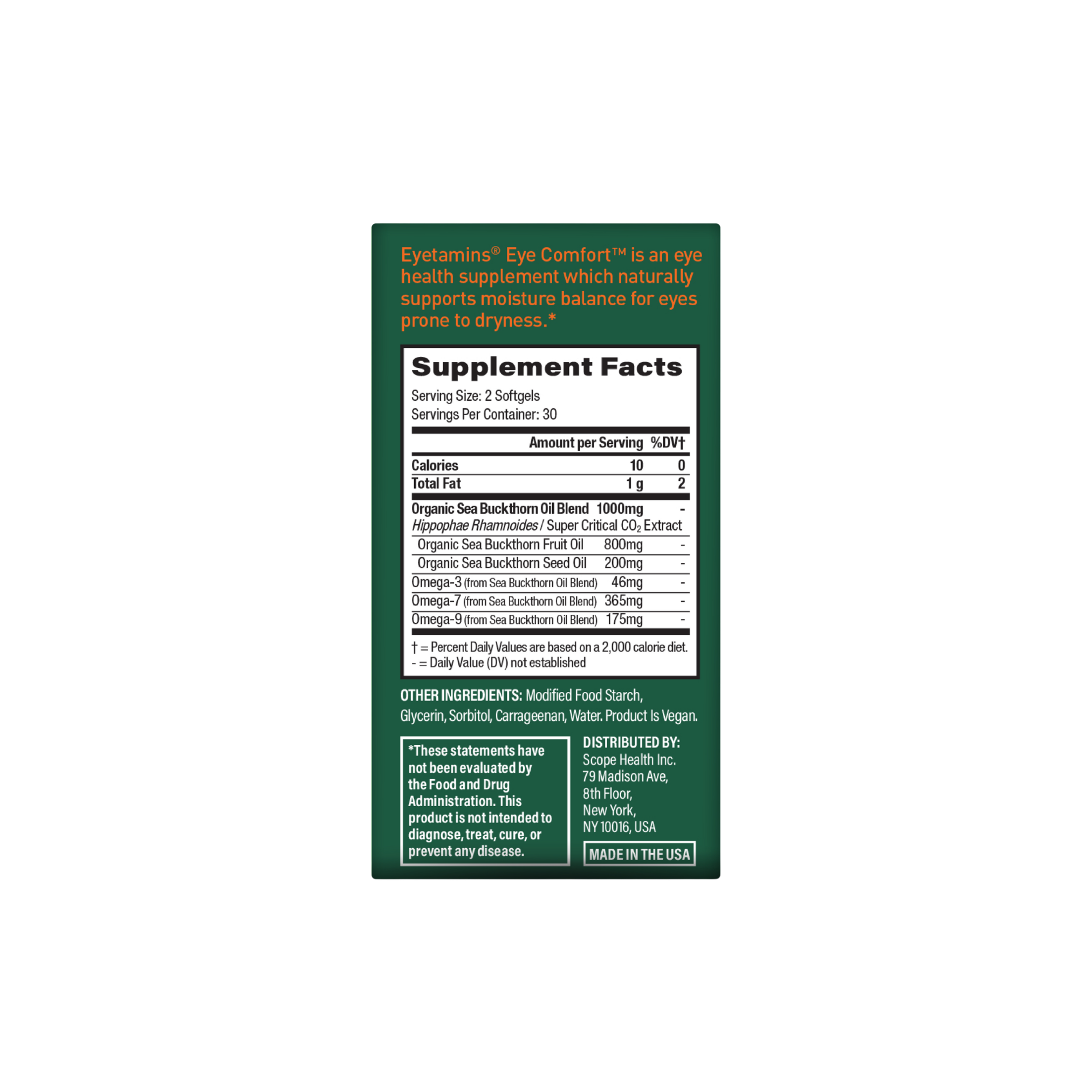 Eyetamins<sup>®</sup> by OPTASE<sup>®</sup> Eye Comfort™