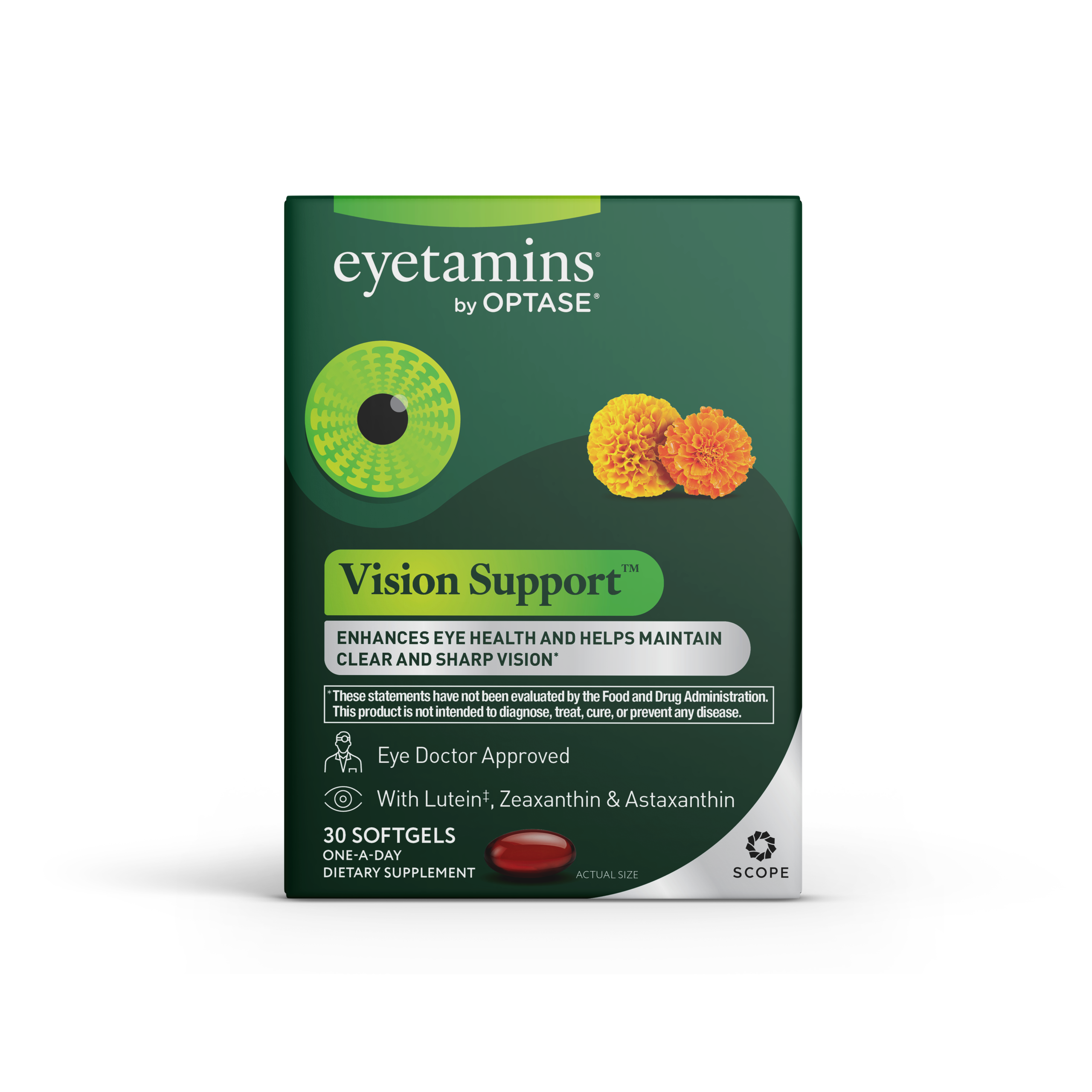 Eyetamins<sup>®</sup> by OPTASE<sup>®</sup> Vision Support™