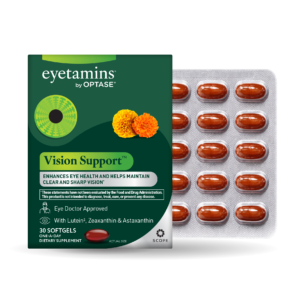 Eyetamins<sup>®</sup> by OPTASE<sup>®</sup> Vision Support™