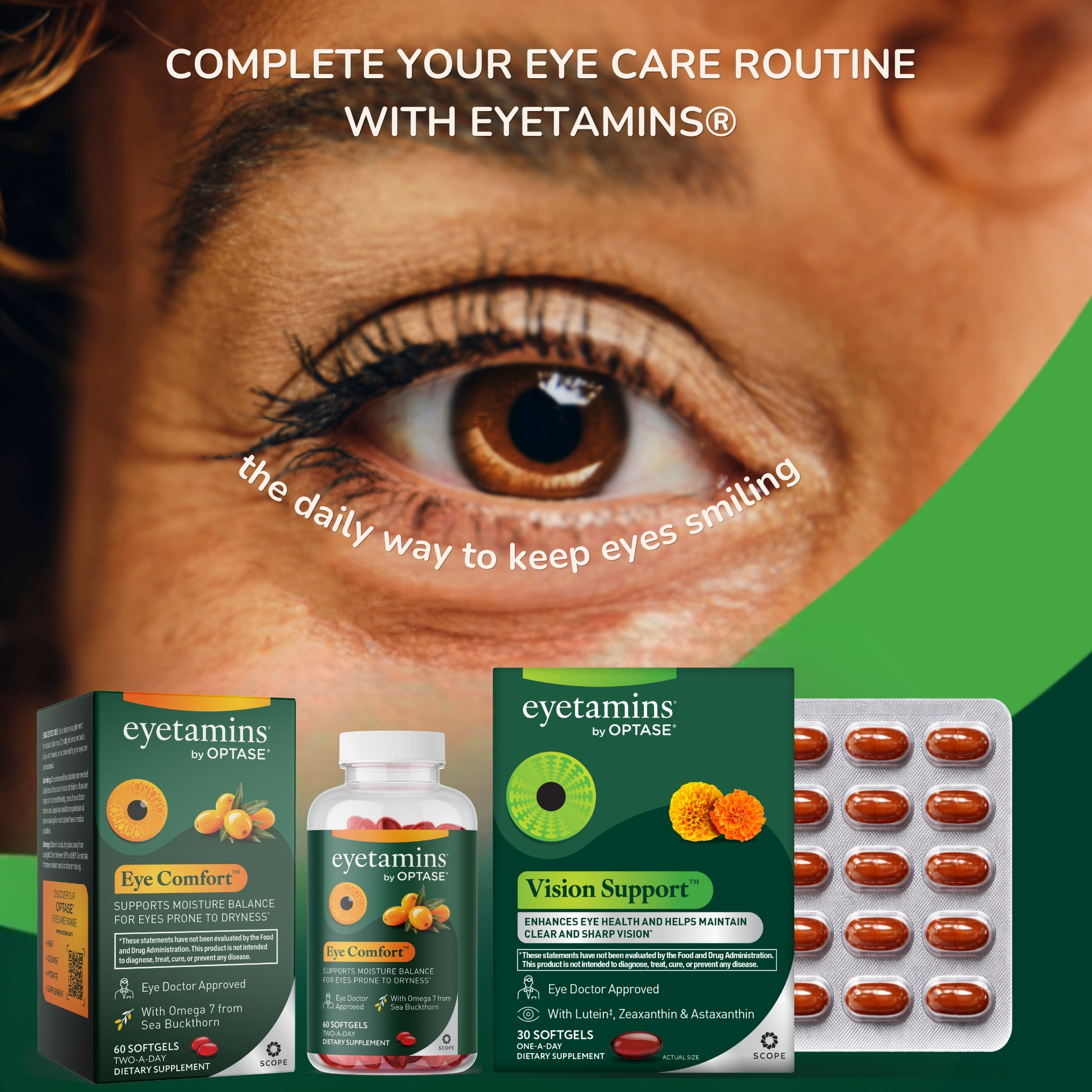 Eyetamins<sup>®</sup> by OPTASE®
