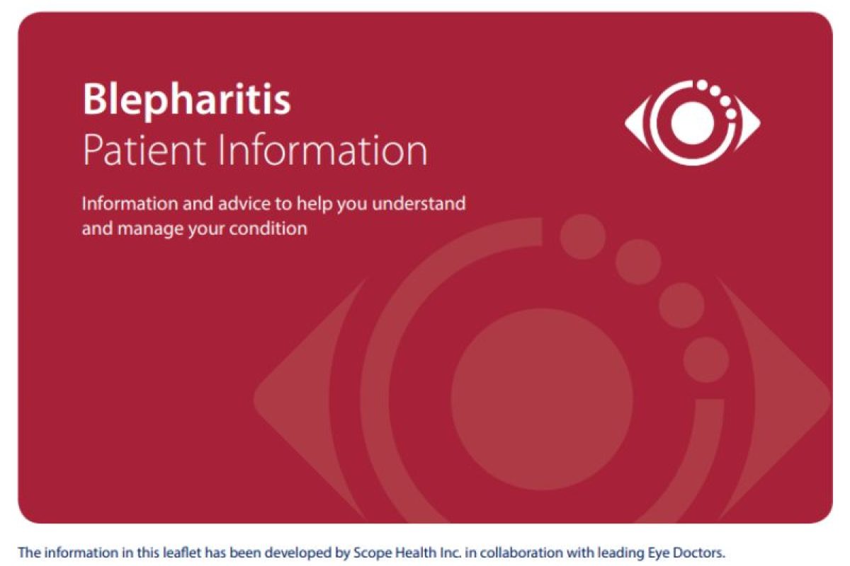 Blepharitis Booklet thumbnail
