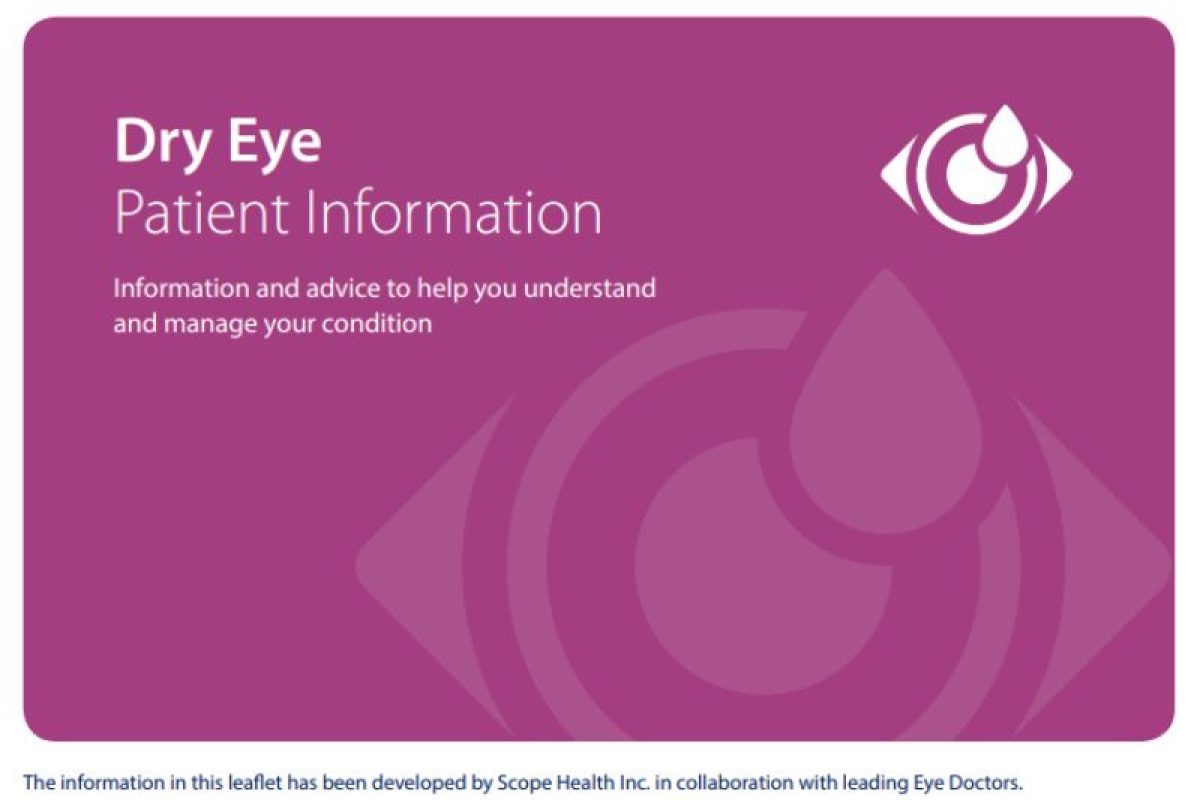 Dry Eye Disease Booklet thumbnail