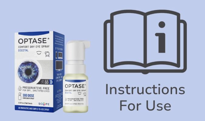 IFU Optase Comfort Dry Eye Spray