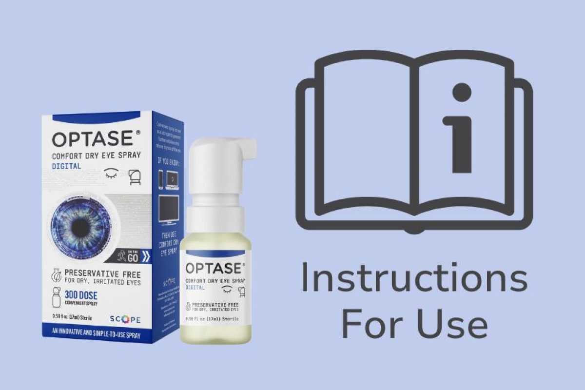 IFU Optase Comfort Dry Eye Spray